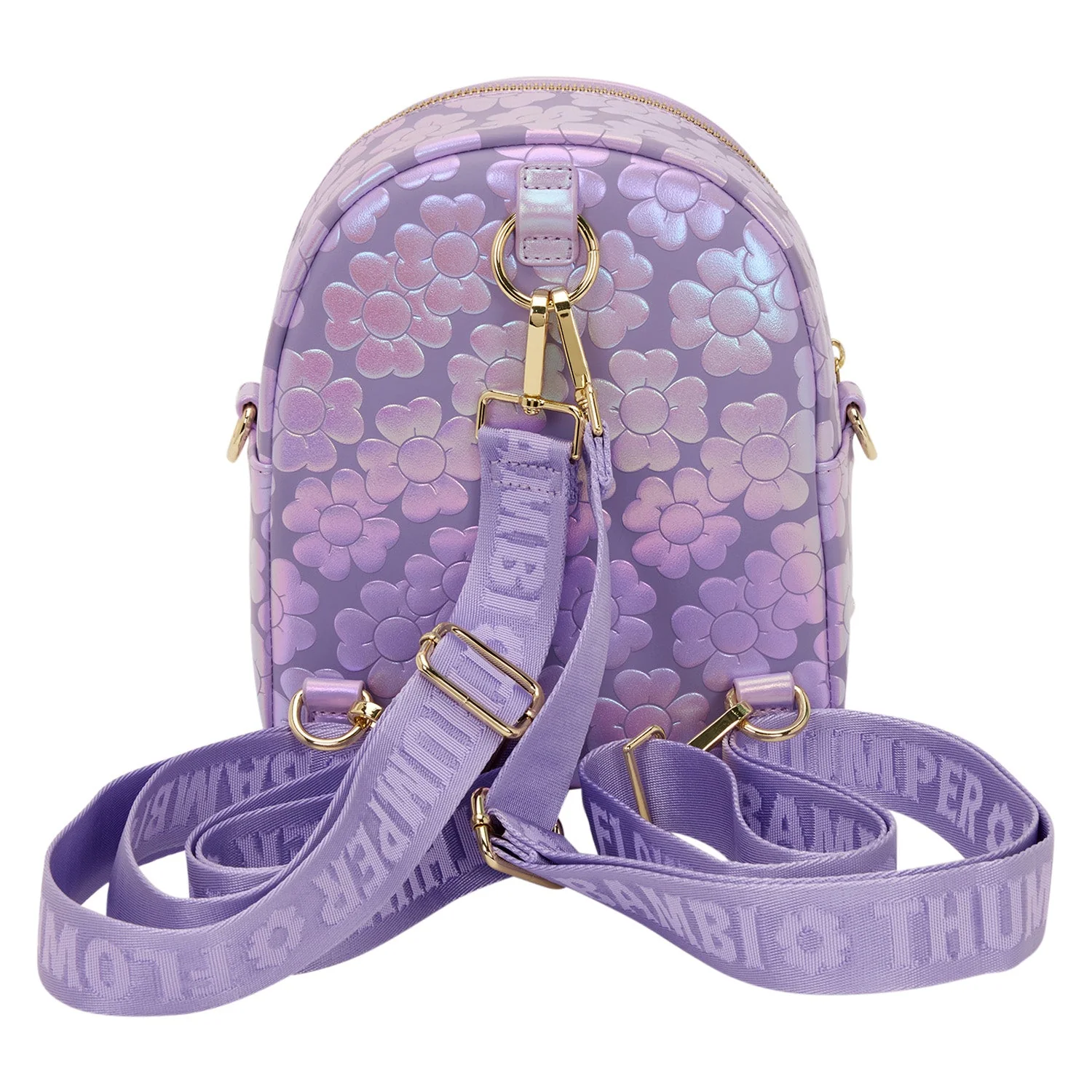 Loungefly x Disney Bambi Micro Convertible Mini Backpack & Crossbody Bag - Image 3