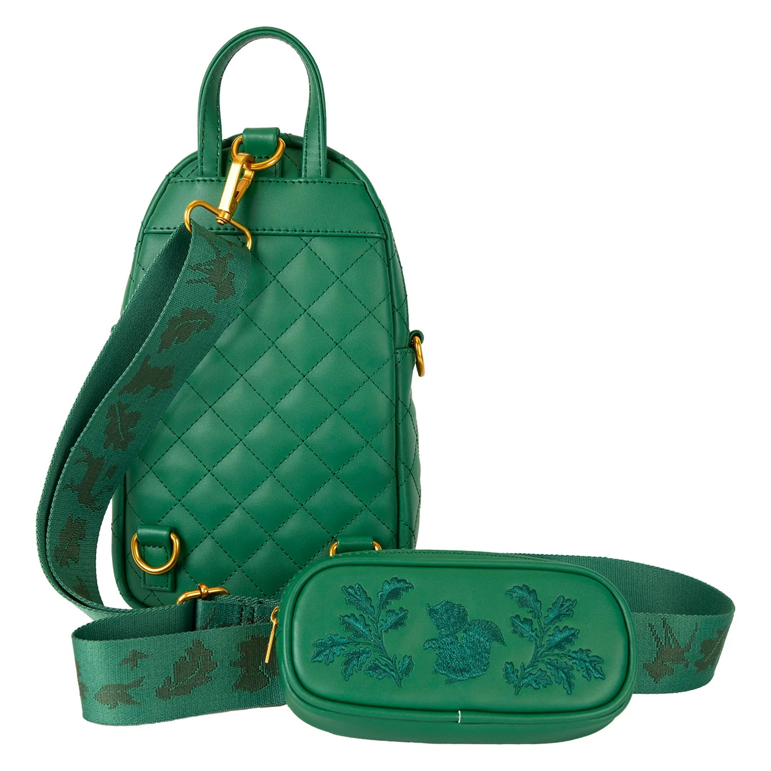 Loungefly x Disney Bambi Quilted Convertible Sling Bag - Image 3