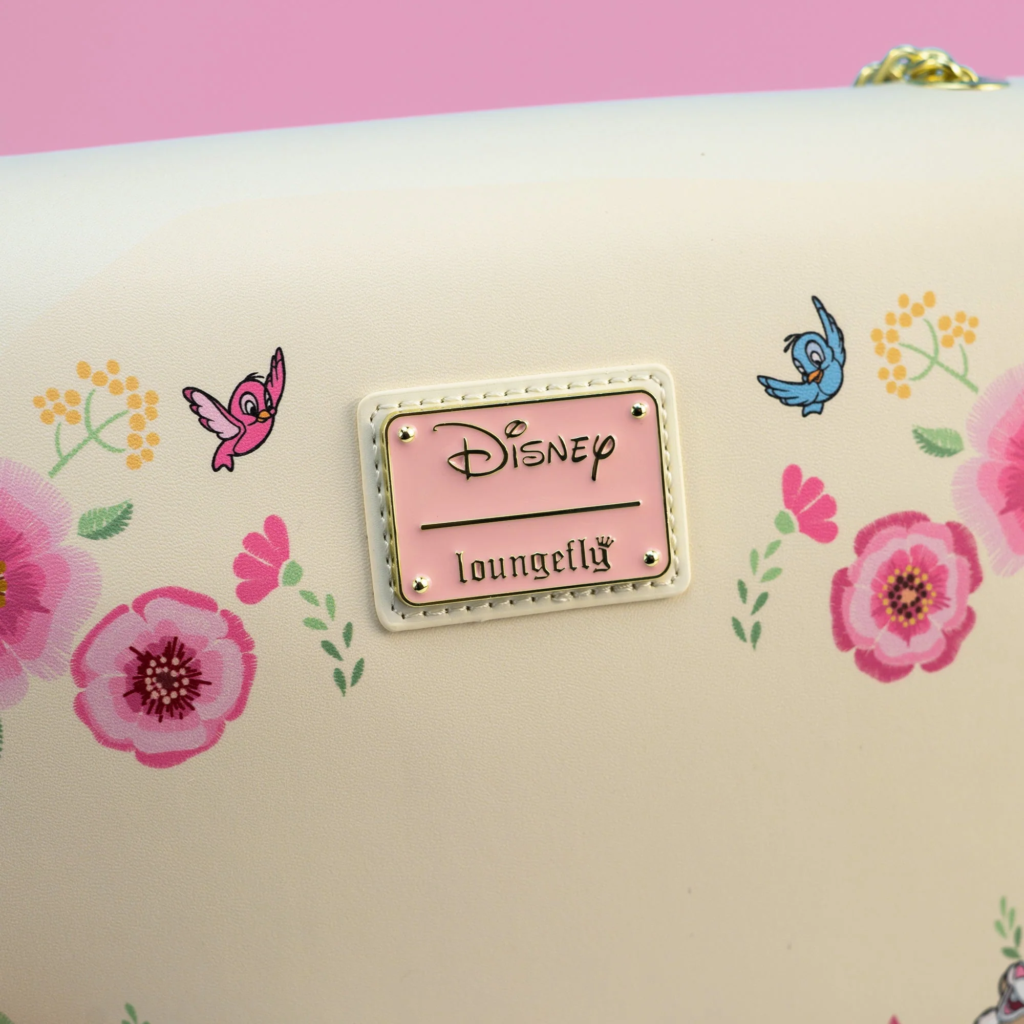 Loungefly x Disney Bambi Spring Time Gingham Crossbody Bag - Image 3