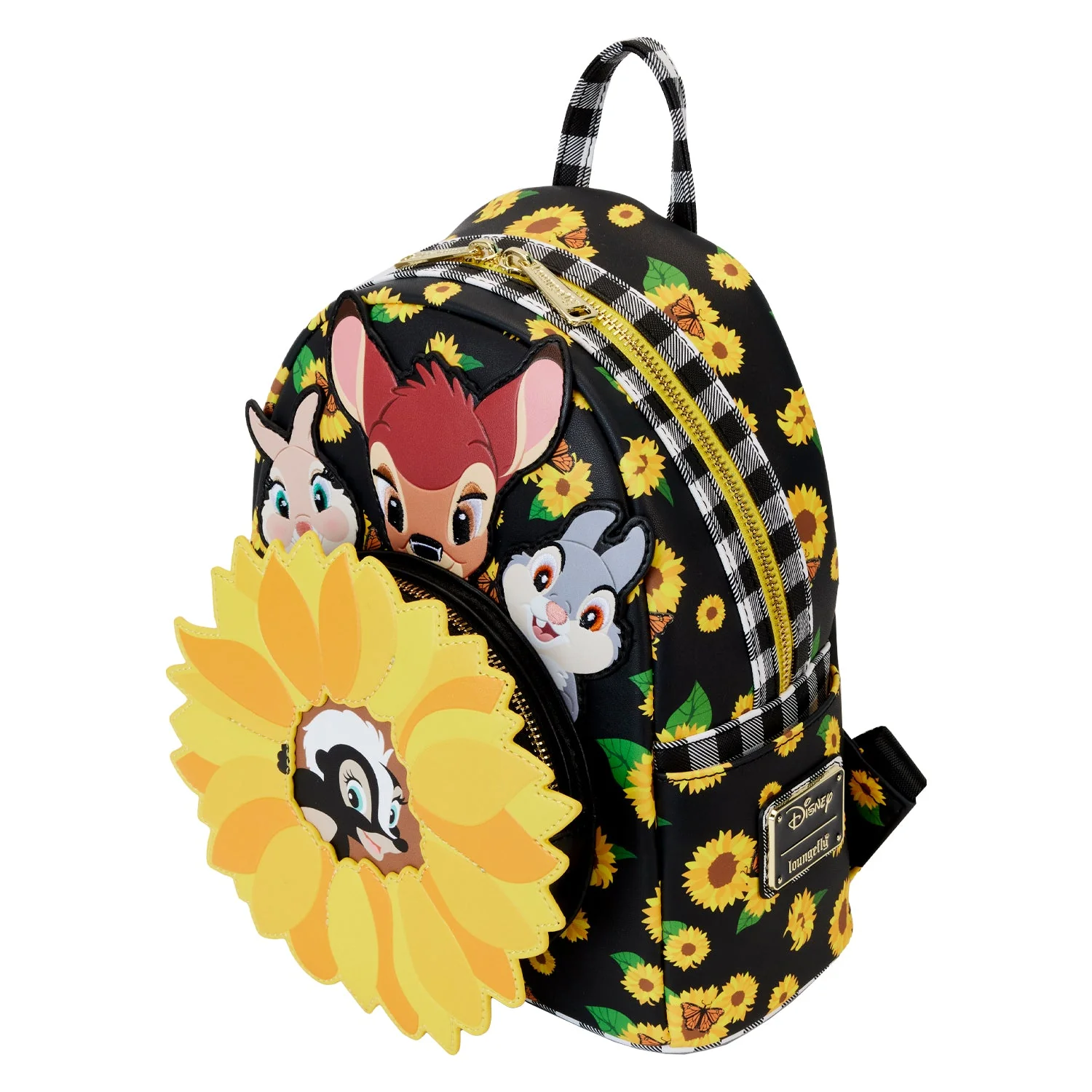 Loungefly x Disney Bambi Sunflower Friends Mini Backpack - Image 4
