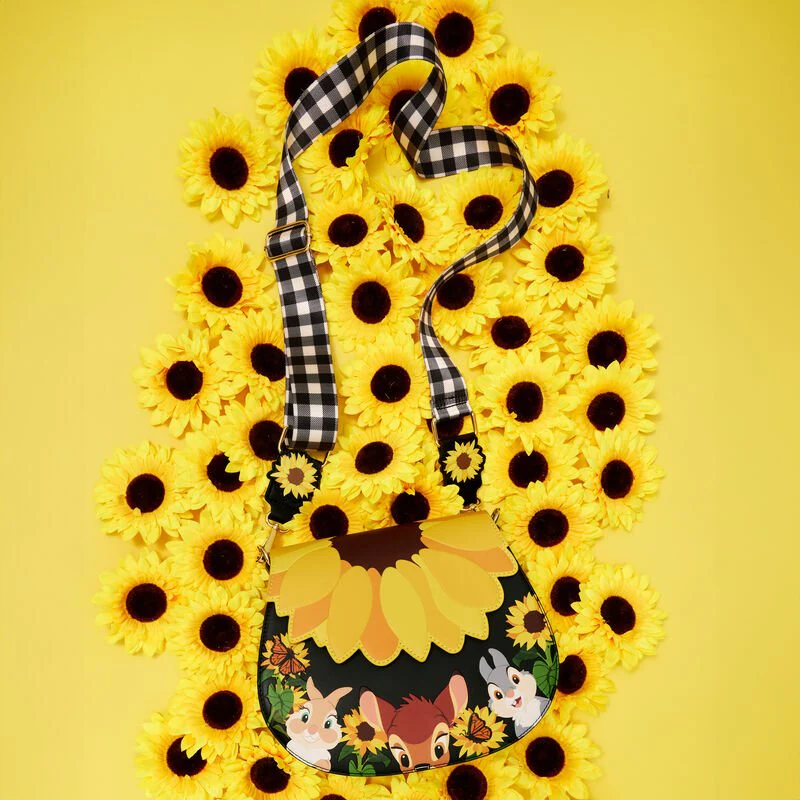 Loungefly x Disney Bambi Sunflower Strap Crossbody Bag - Image 2