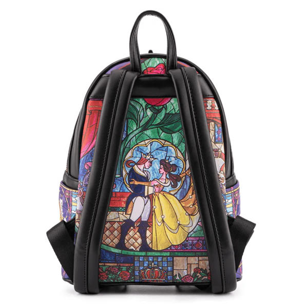 Loungefly x Disney Beauty and the Beast Belle Castle Mini Backpack - Image 3
