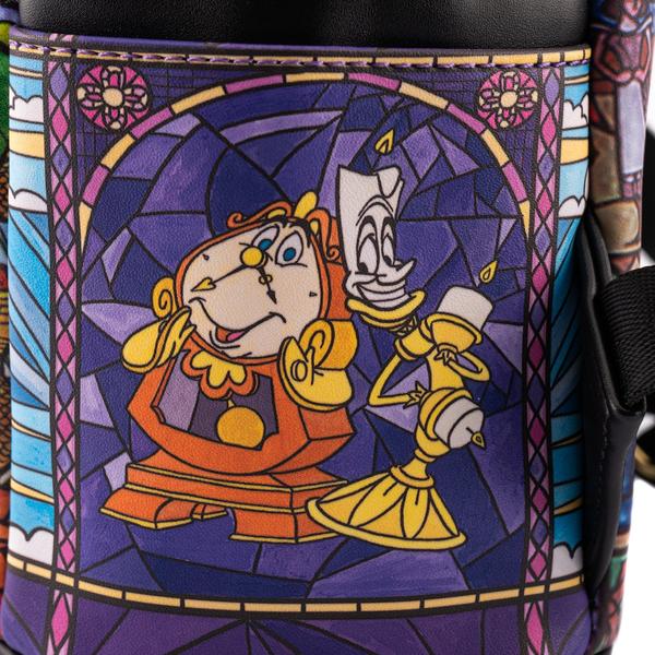 Loungefly x Disney Beauty and the Beast Belle Castle Mini Backpack - Image 4