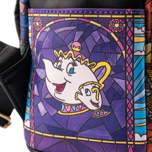 Loungefly x Disney Beauty and the Beast Belle Castle Mini Backpack - Image 5
