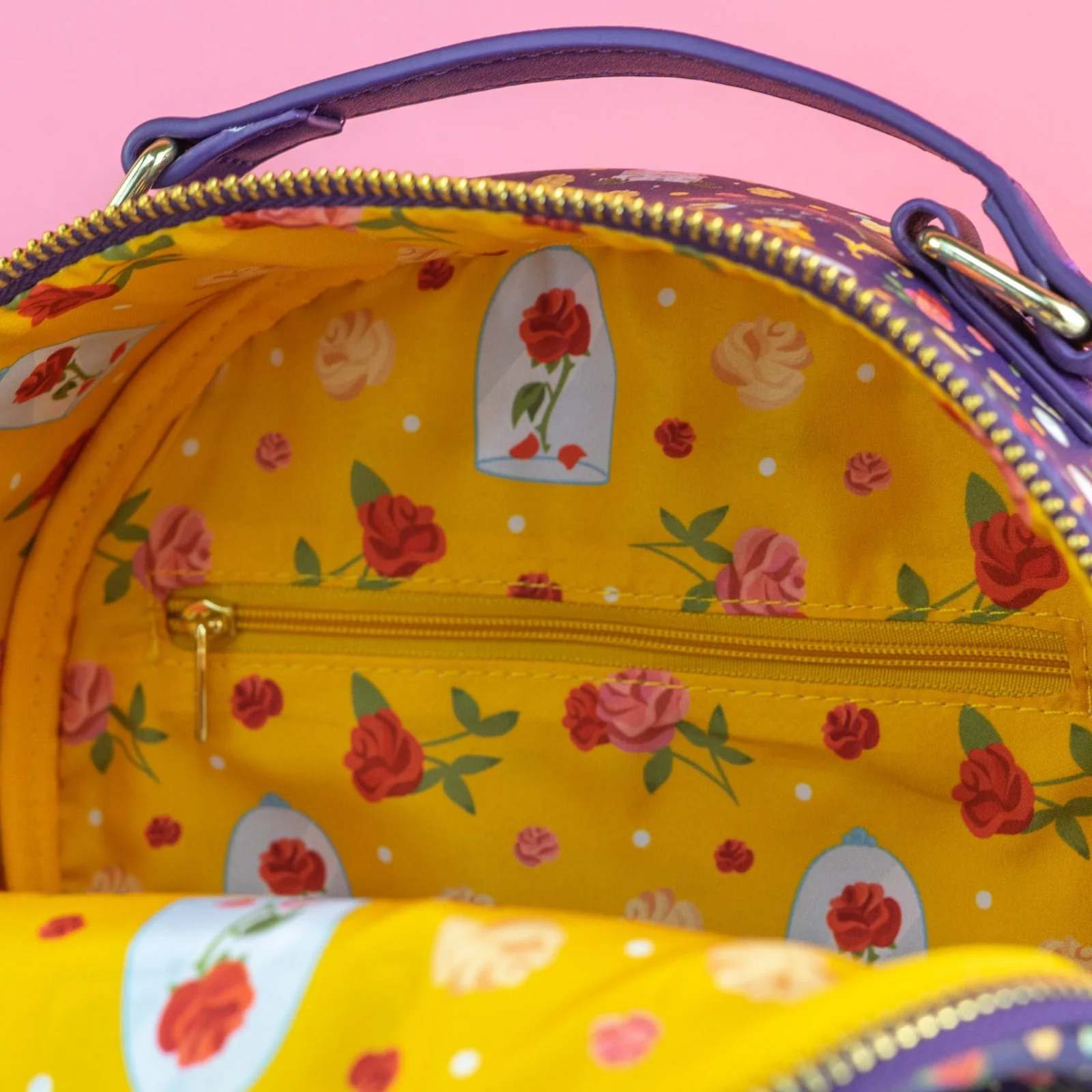 Loungefly x Disney Beauty and The Beast Belle Film Icons Mini Backpack - Image 6