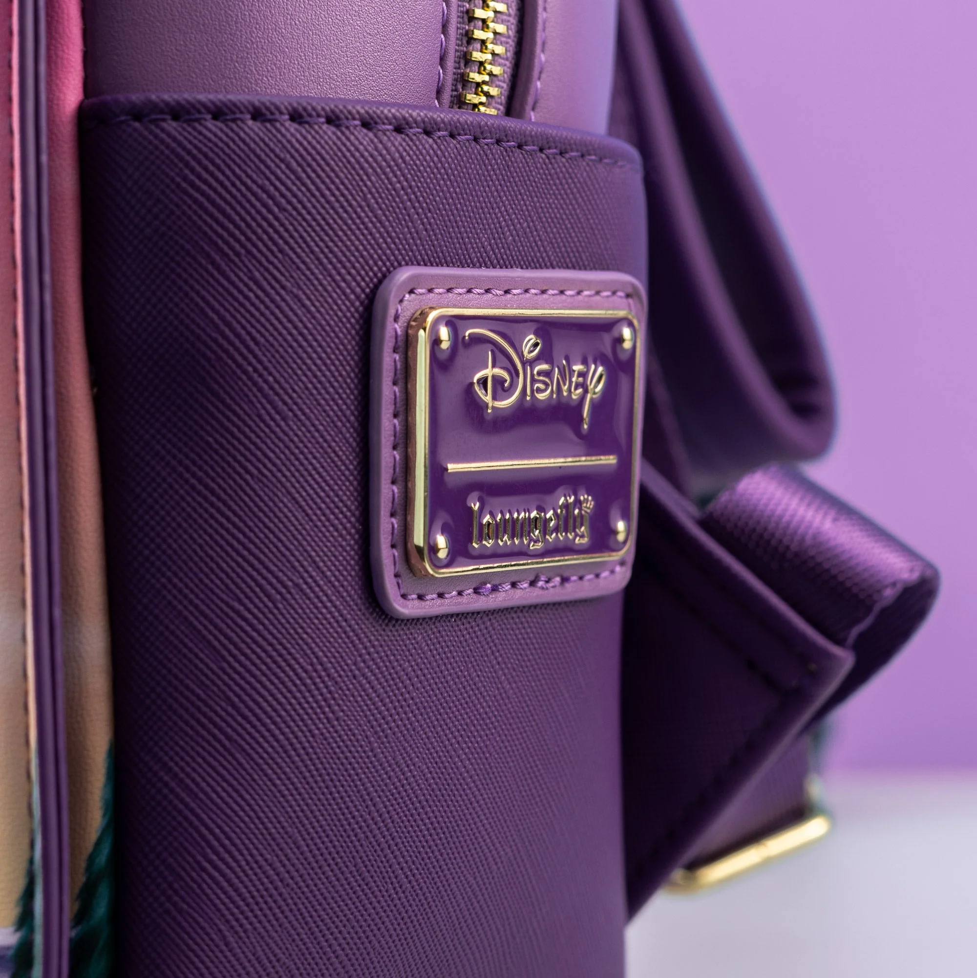 Loungefly x Disney The Beauty and The Beast Castle Window Mini Backpack - Image 3
