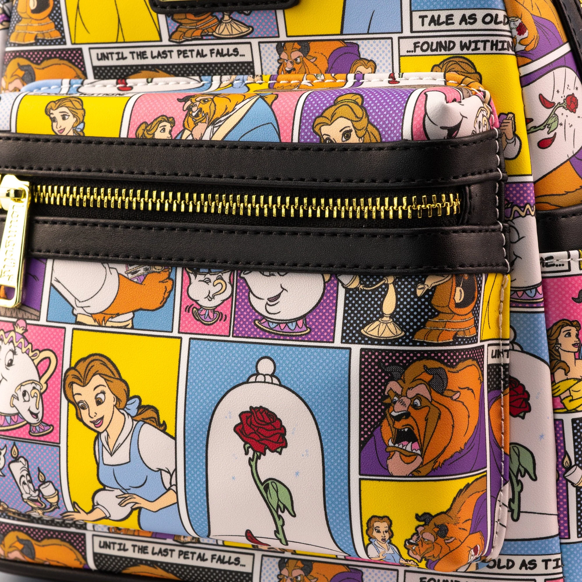 Loungefly x Disney Beauty and the Beast Comic Strip Mini Backpack - Image 3