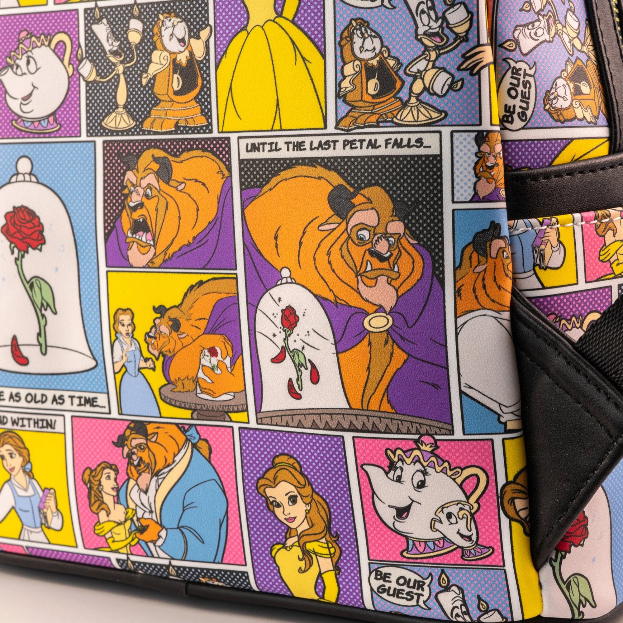 Loungefly x Disney Beauty and the Beast Comic Strip Mini Backpack - Image 4