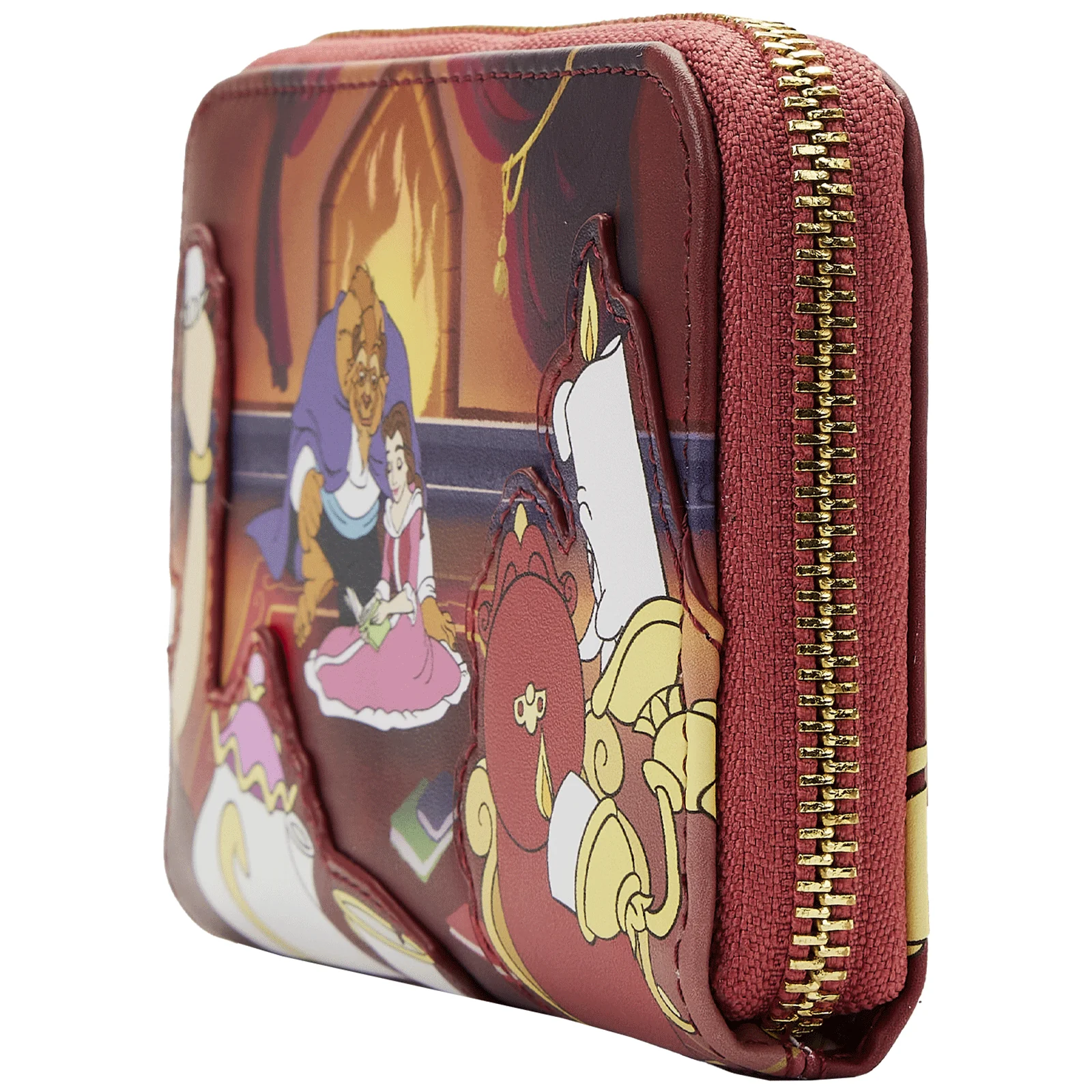 Loungefly x Disney Beauty and the Beast Fireplace Scene Wallet - Image 4