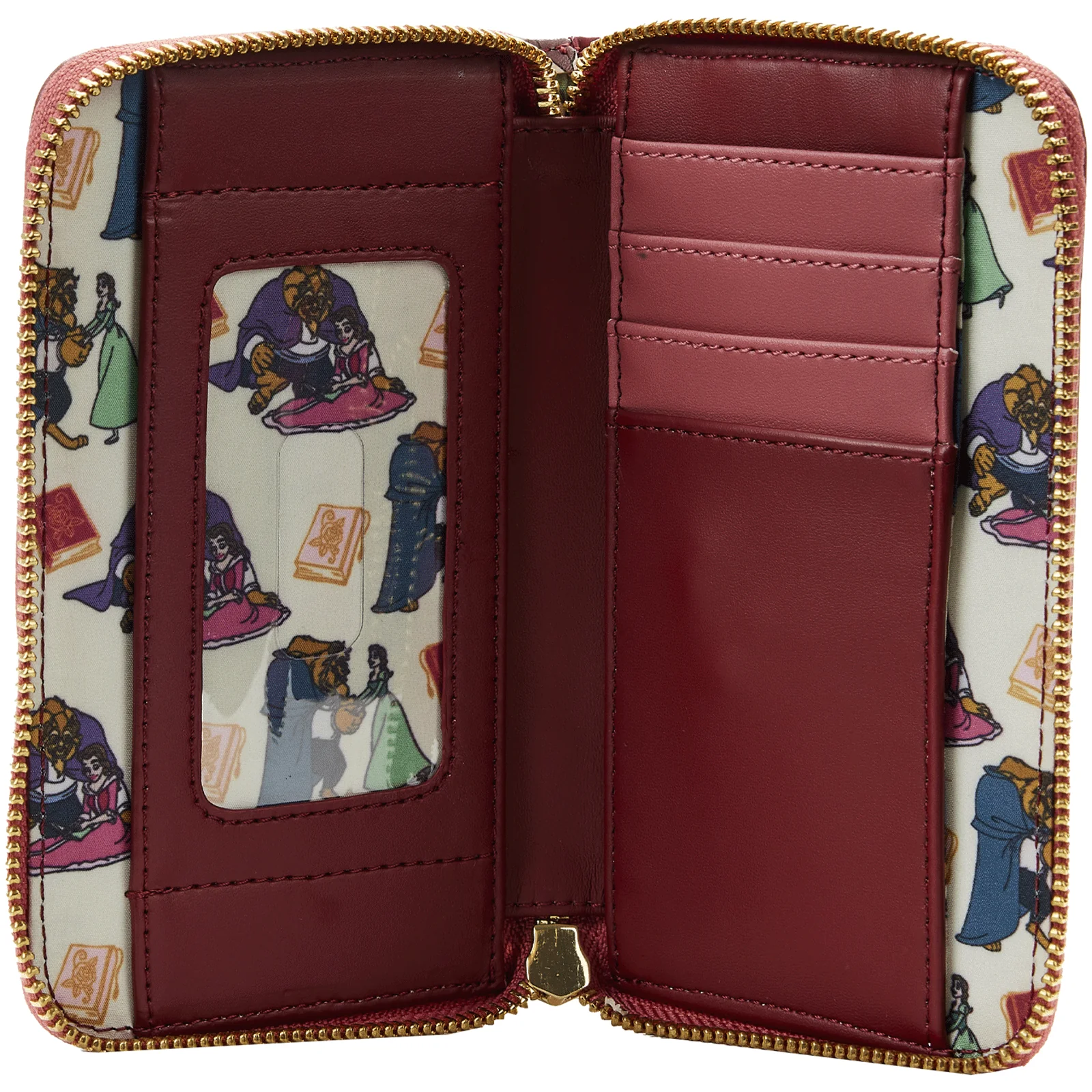 Loungefly x Disney Beauty and the Beast Fireplace Scene Wallet - Image 6