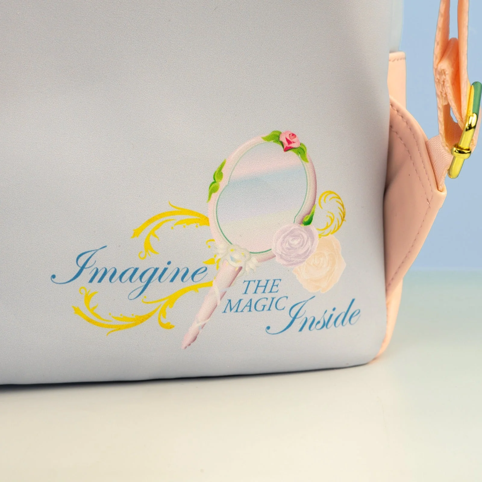 Loungefly x Disney Beauty and The Beast Floral Mirror Mini Backpack - Image 8