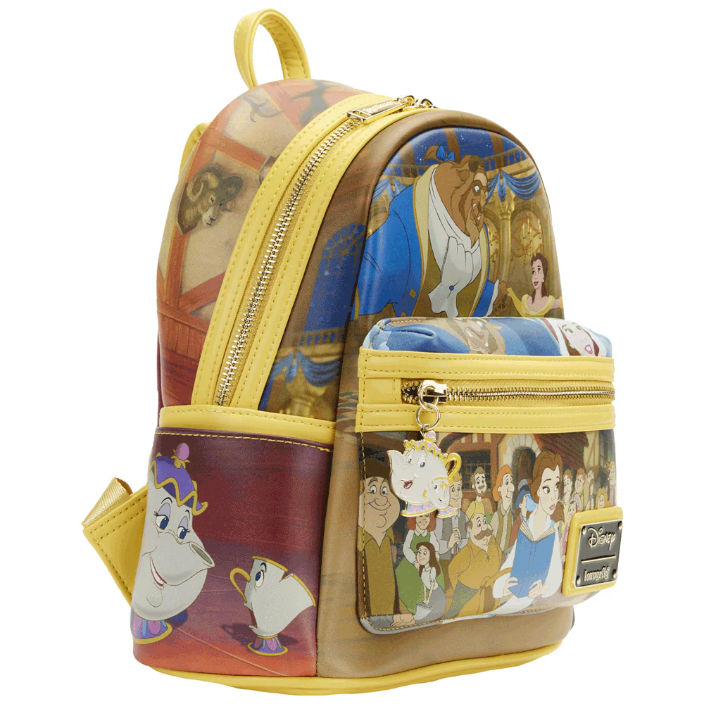 Loungefly x Disney Beauty and The Beast Scenes Mini Backpack - Image 2
