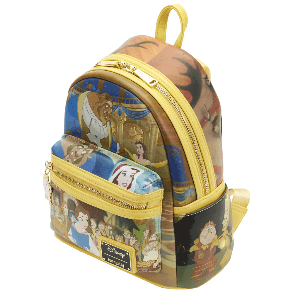 Loungefly x Disney Beauty and The Beast Scenes Mini Backpack - Image 3