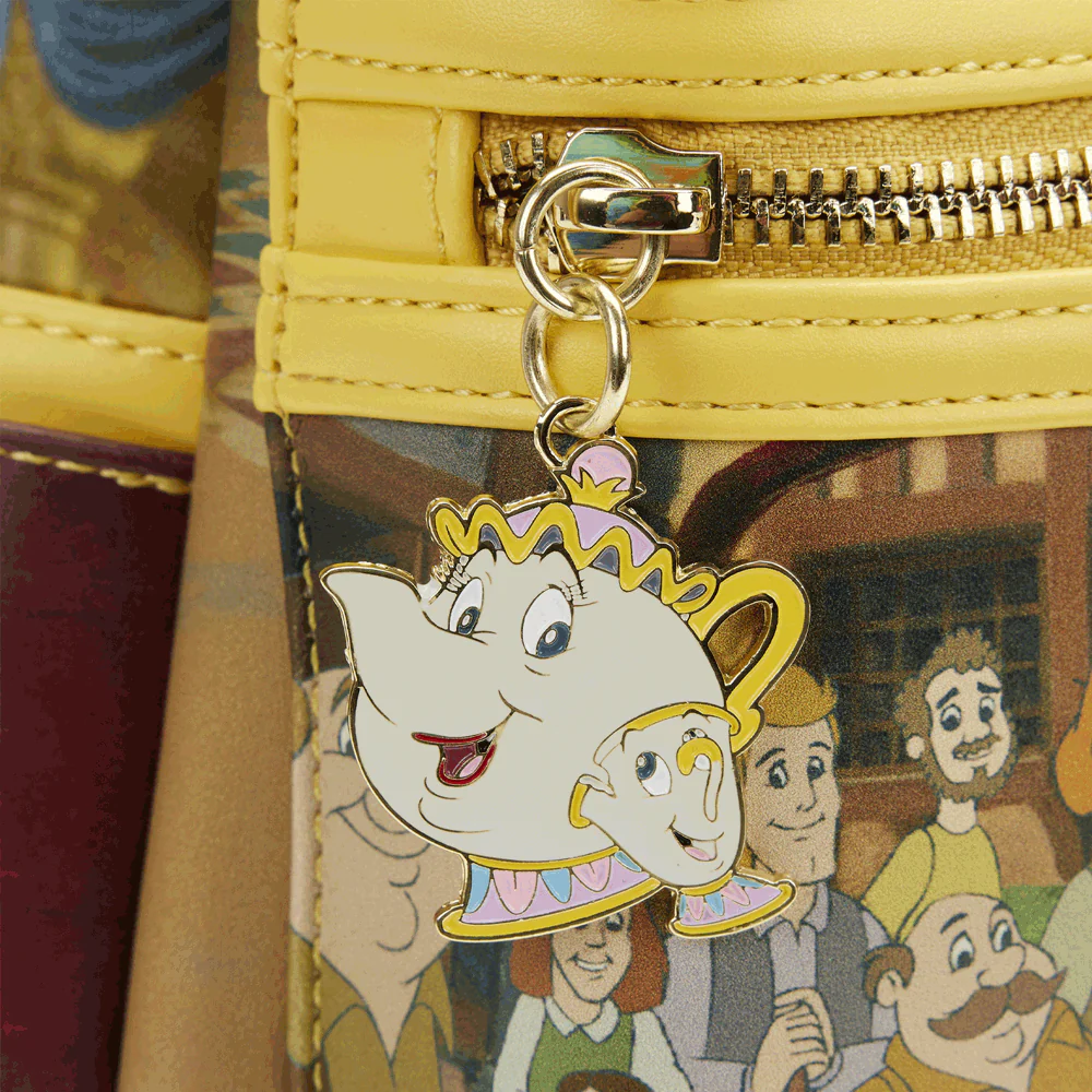 Loungefly x Disney Beauty and The Beast Scenes Mini Backpack - Image 5
