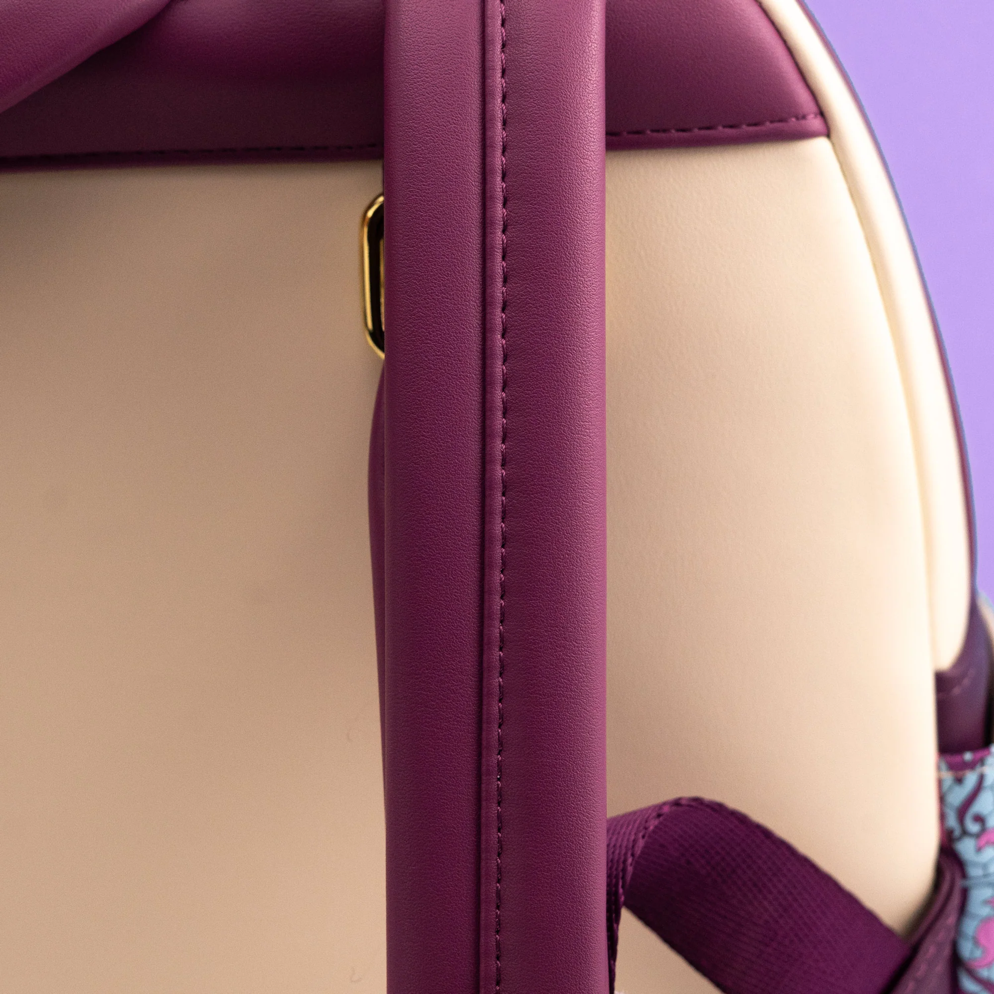 Loungefly x Disney Beauty and the Beast Stained Glass Mini Backpack - Image 5