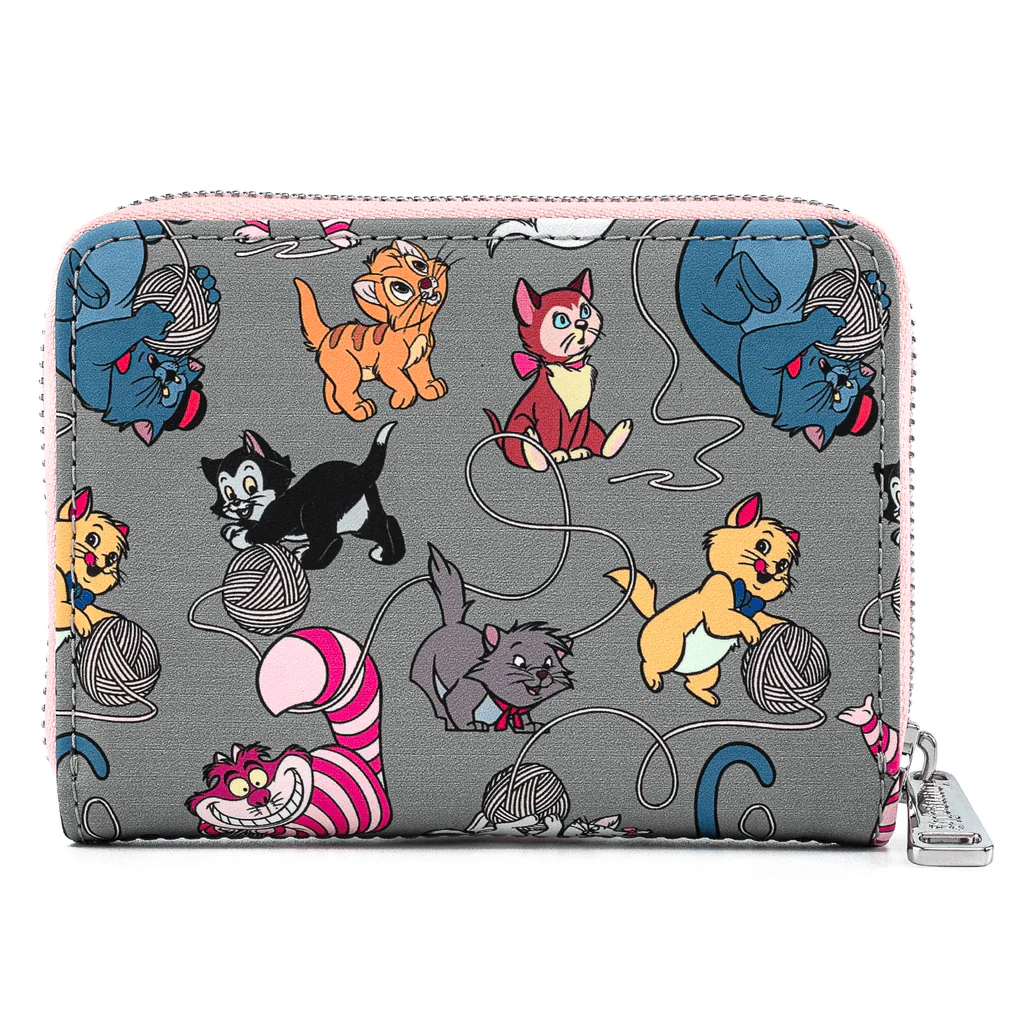 Loungefly x Disney Cats of Disney Zip Around Purse - Image 2