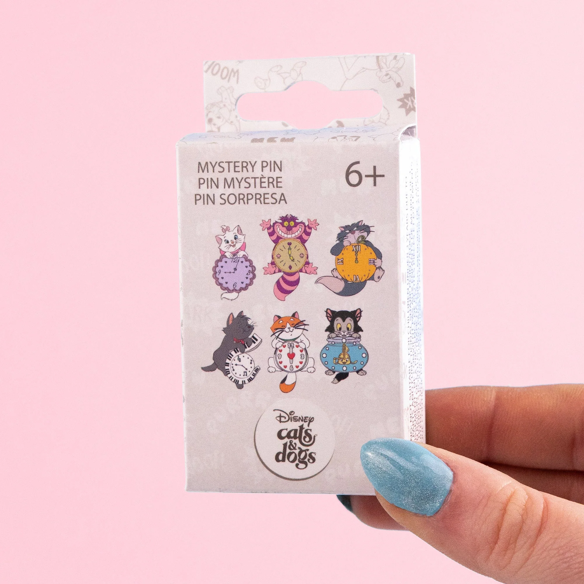Loungefly x Disney Cats Wall Clocks Blind Box Mystery Pin - Image 2