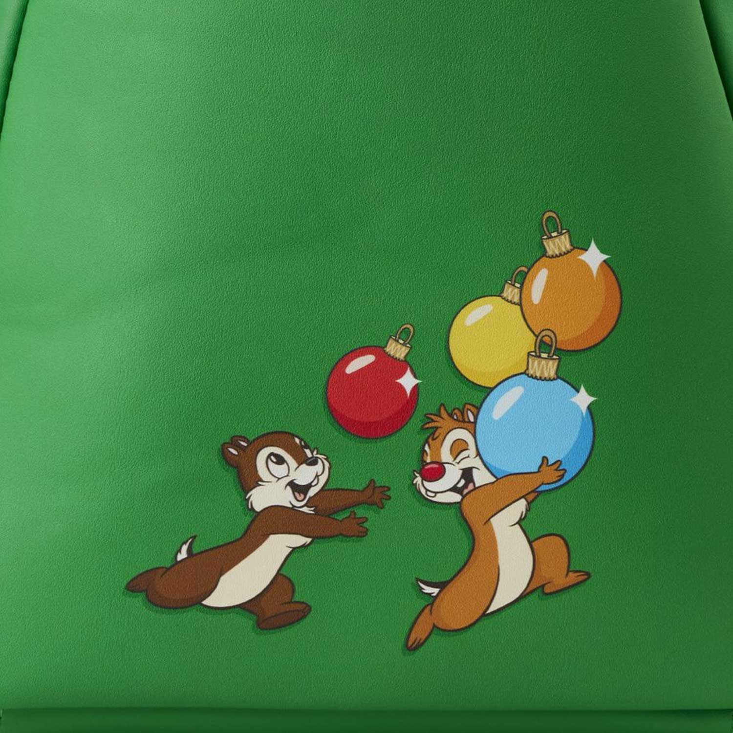 Loungefly x Disney Chip and Dale Figural Christmas Tree Mini Backpack - Image 5