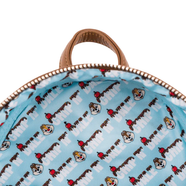 Loungefly x Disney Chip and Dale Snackies All Over Print Mini Backpack - Image 4