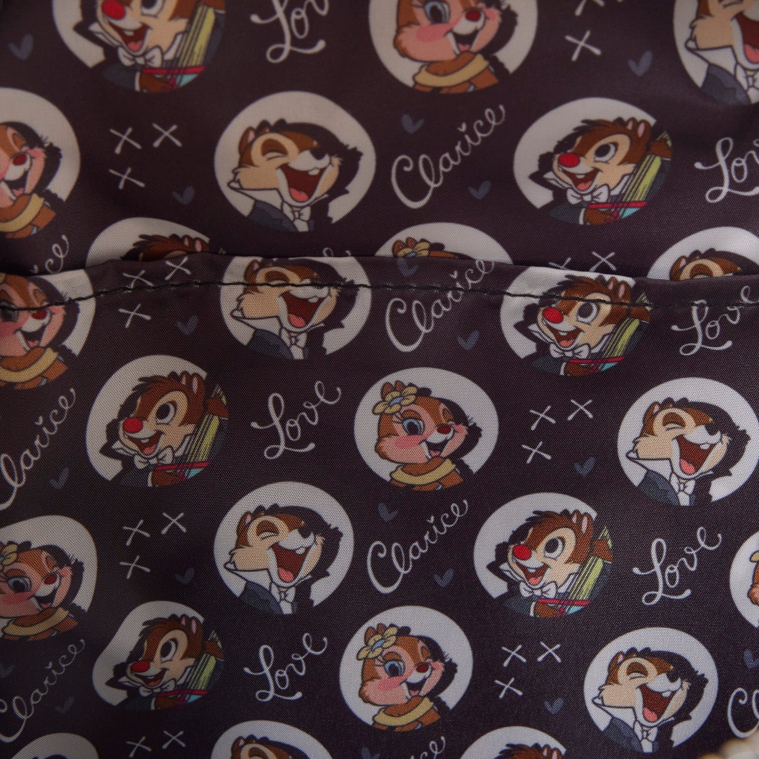 Loungefly x Disney Chip 'N' Dale Two Chips & A Miss Mini Backpack - Image 6