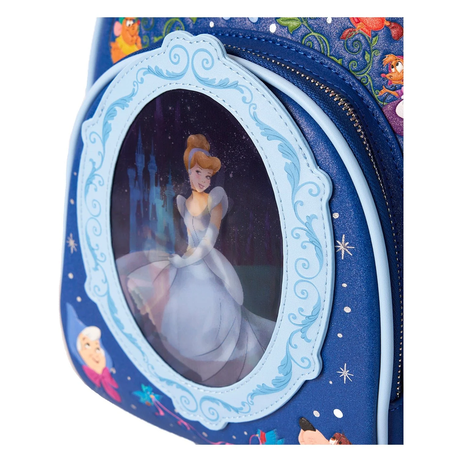 Loungefly x Disney Cinderella 75th Anniversary Lenticular Mini Backpack - Image 7