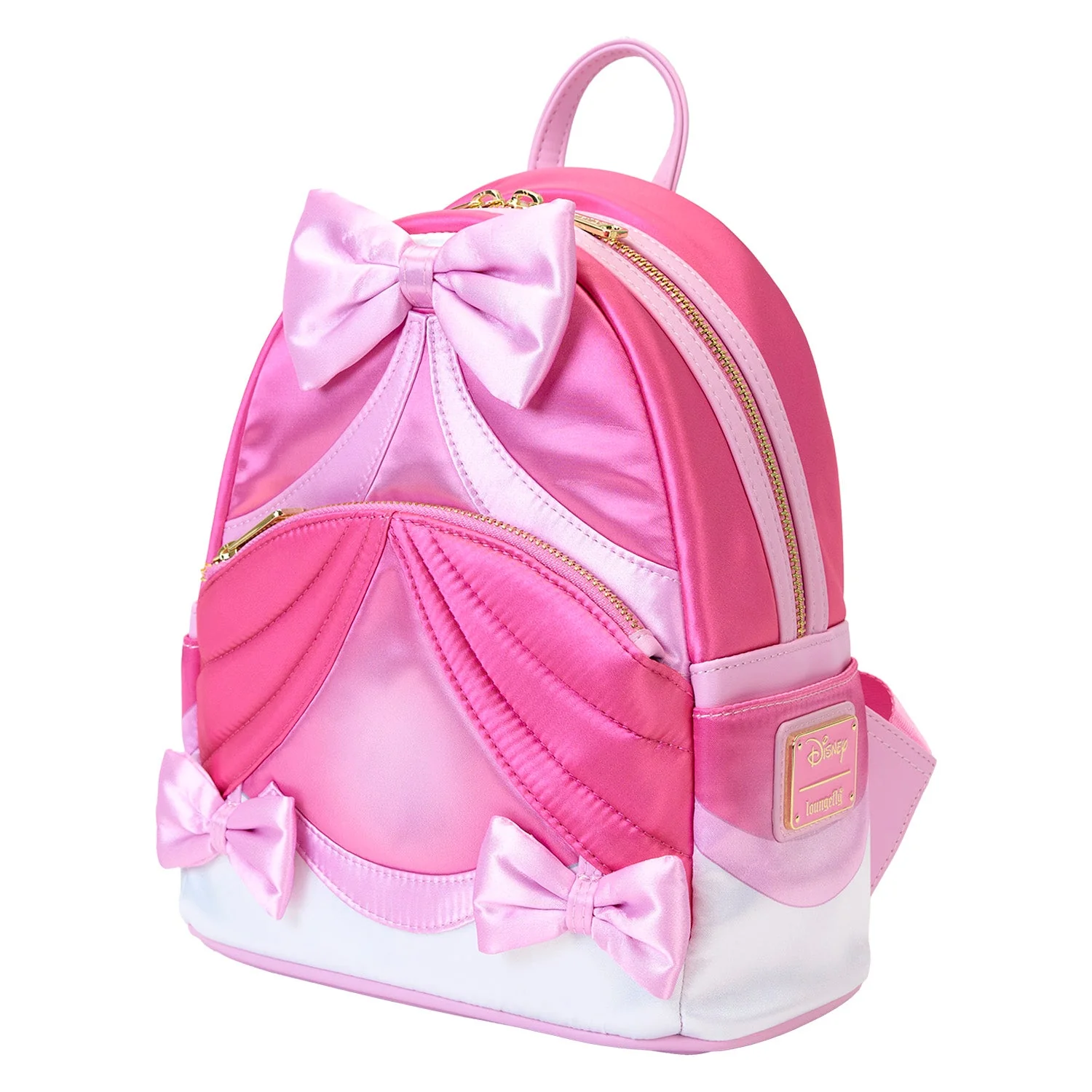 Loungefly x Disney Cinderella 75th Anniversary Pink Bow Mini Backpack - Image 2