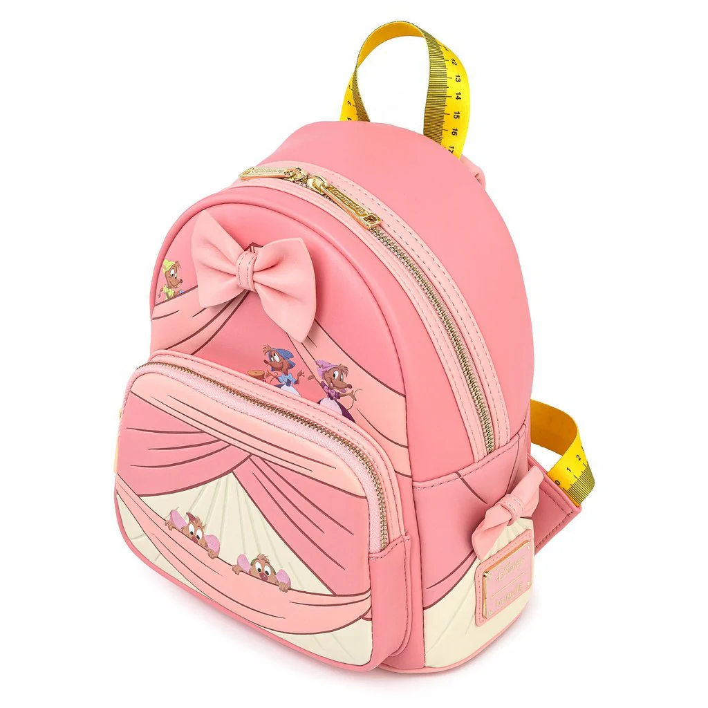 Loungefly x Disney Cinderella Dress Making Mini Backpack - Image 5