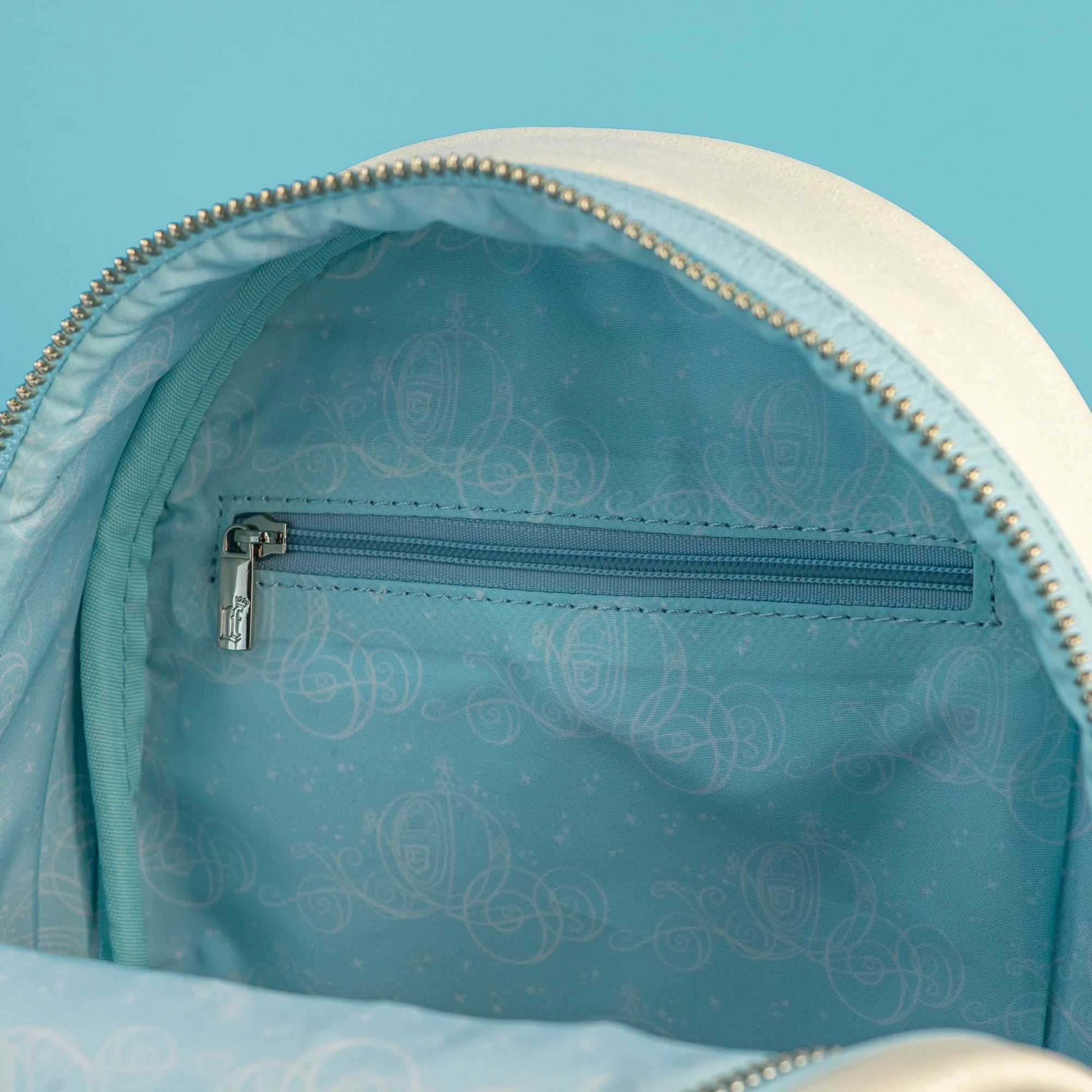 Loungefly x Disney Cinderella Carriage Sequin Mini Backpack - Image 7
