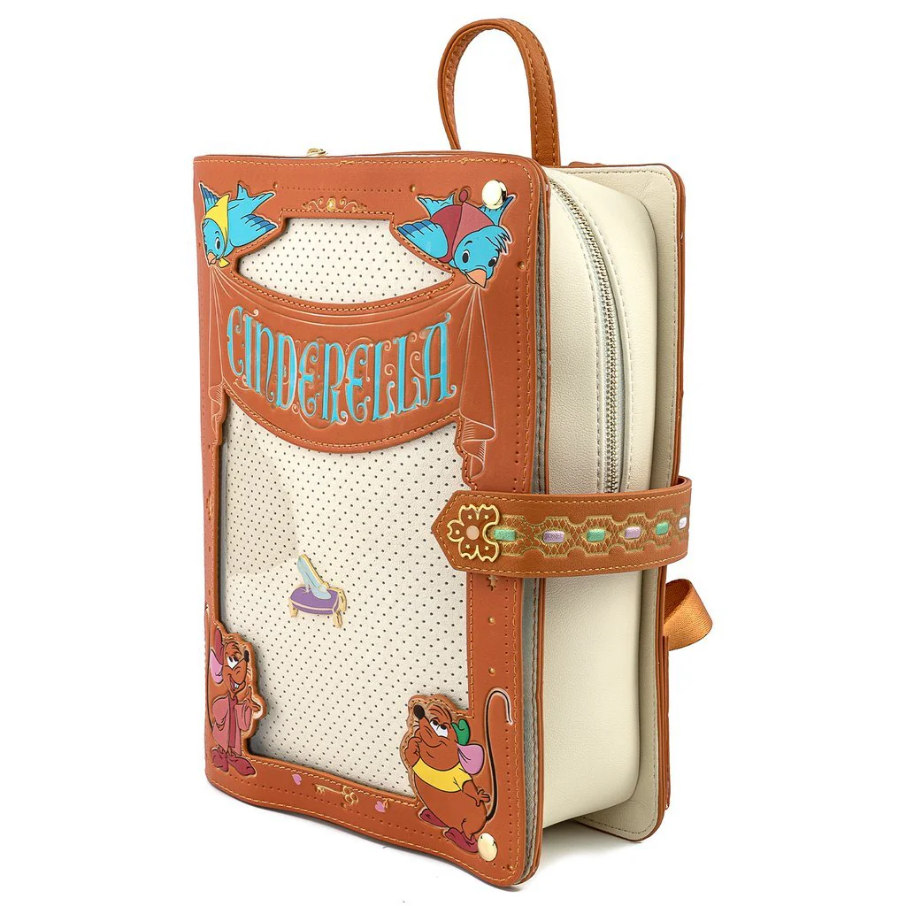 Loungefly x Disney Cinderella Pin Trader Backpack - Image 4