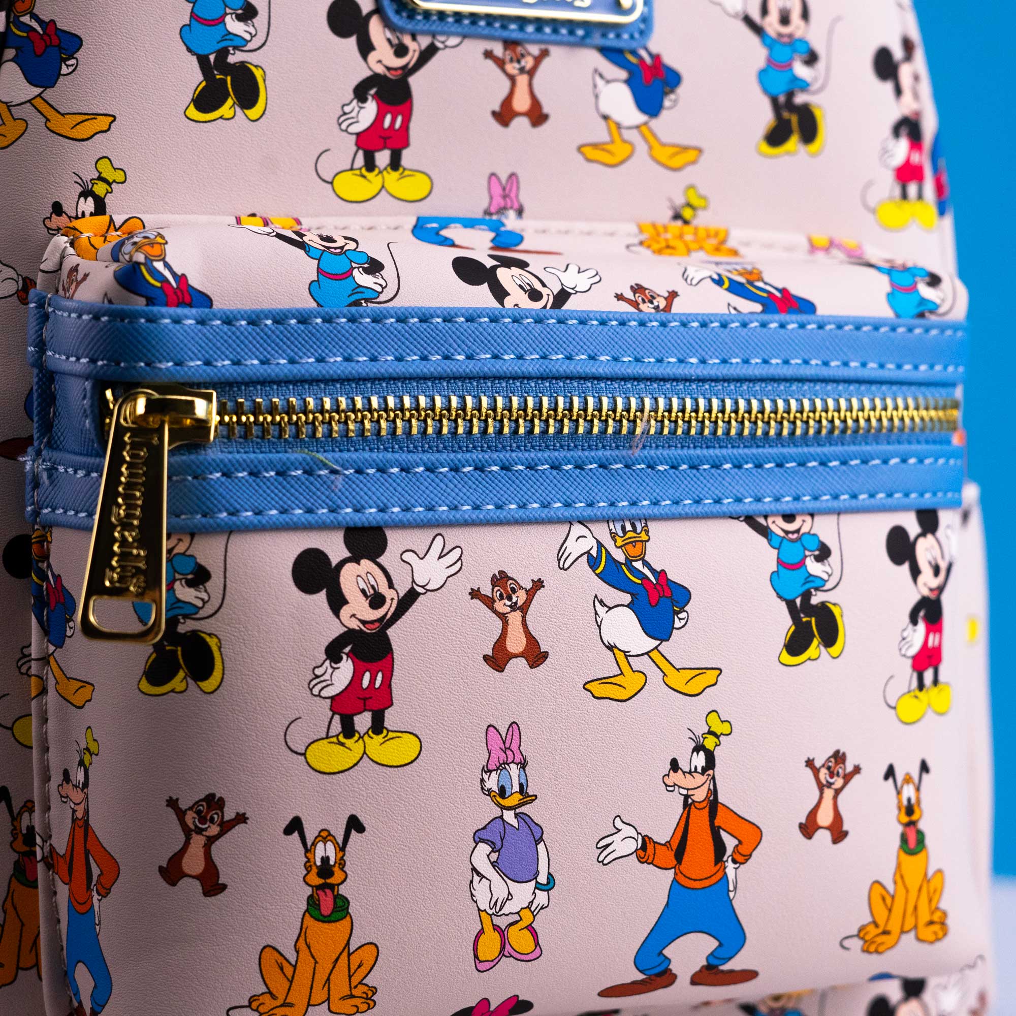 Loungefly x Disney Classic Characters Waving Print Mini Backpack - Image 2