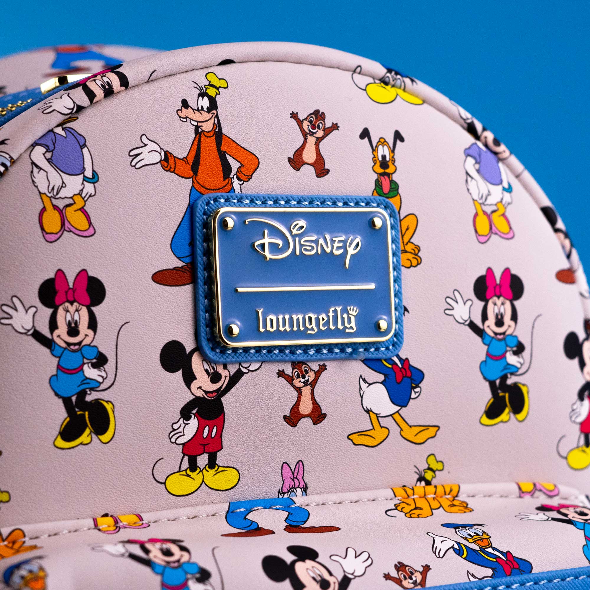 Loungefly x Disney Classic Characters Waving Print Mini Backpack - Image 3