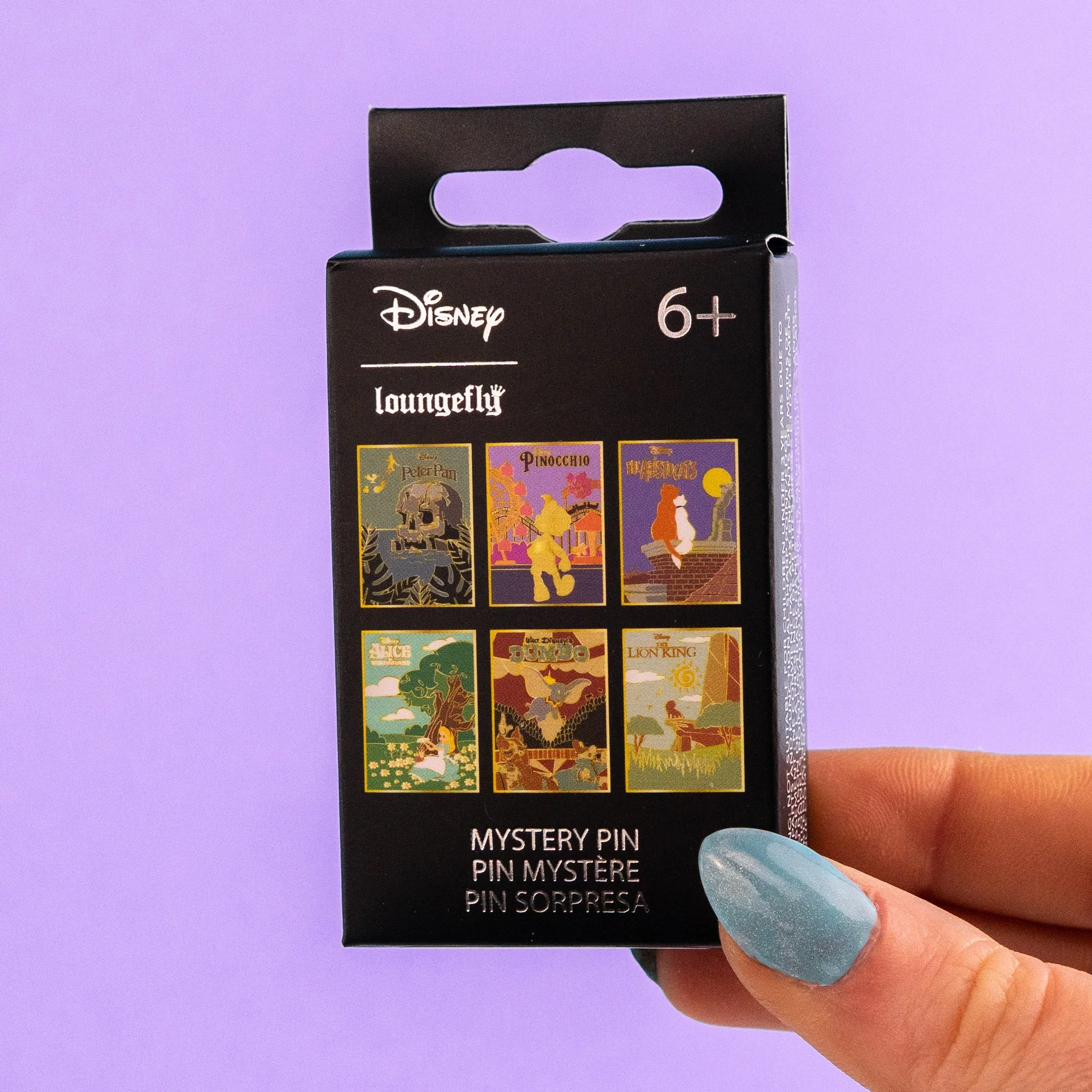 Loungefly x Disney Classic Poster Blind Box Mystery Pin - Image 2
