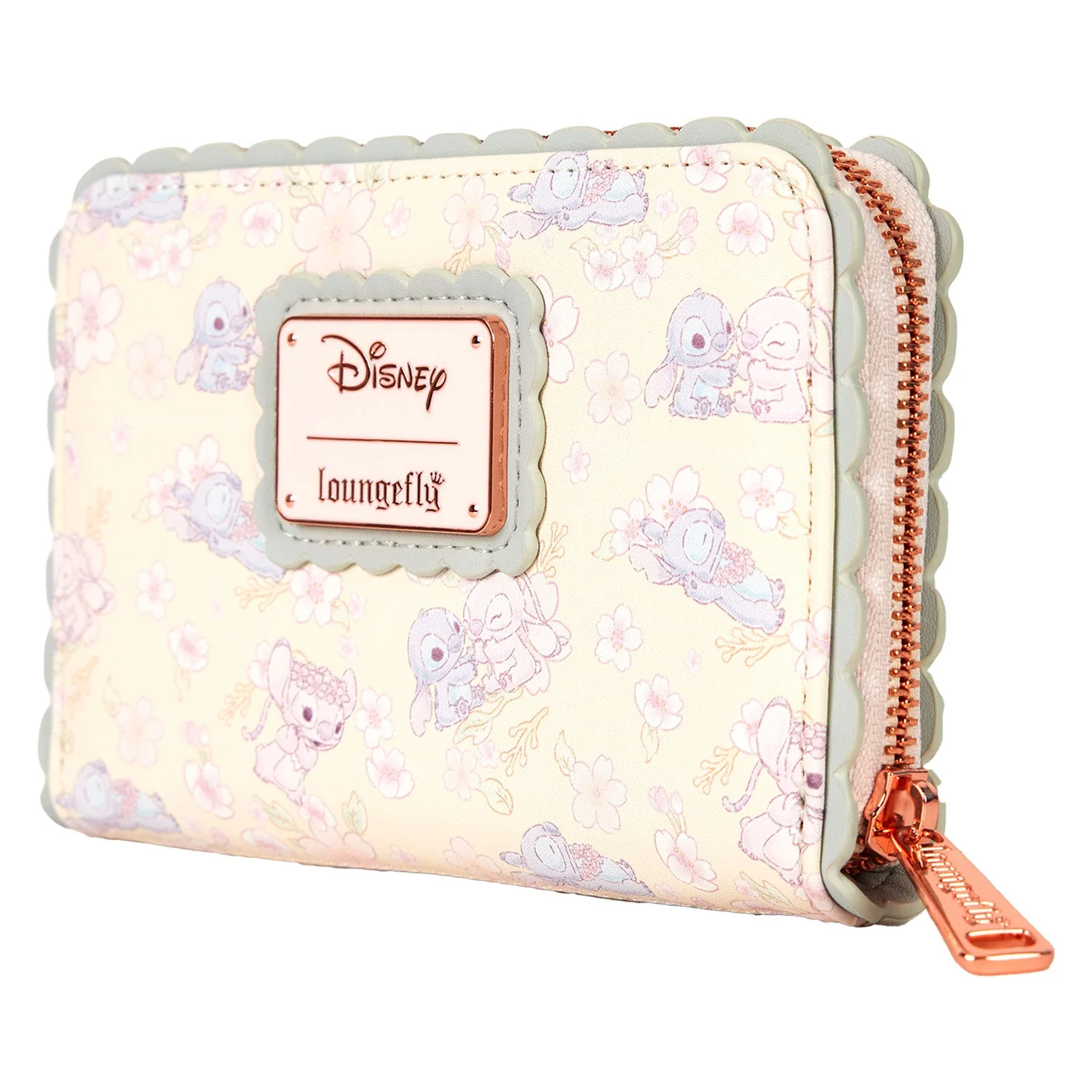 Loungefly x Disney Stitch Cherry Blossom AOP Wallet - Image 3
