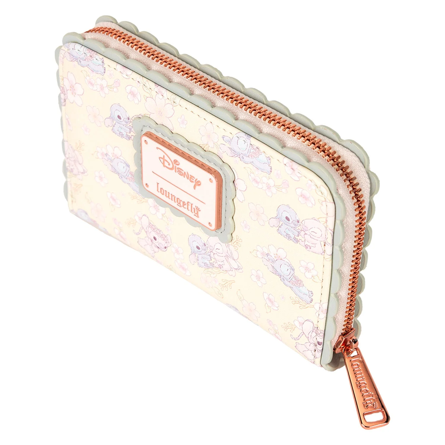 Loungefly x Disney Stitch Cherry Blossom AOP Wallet - Image 4