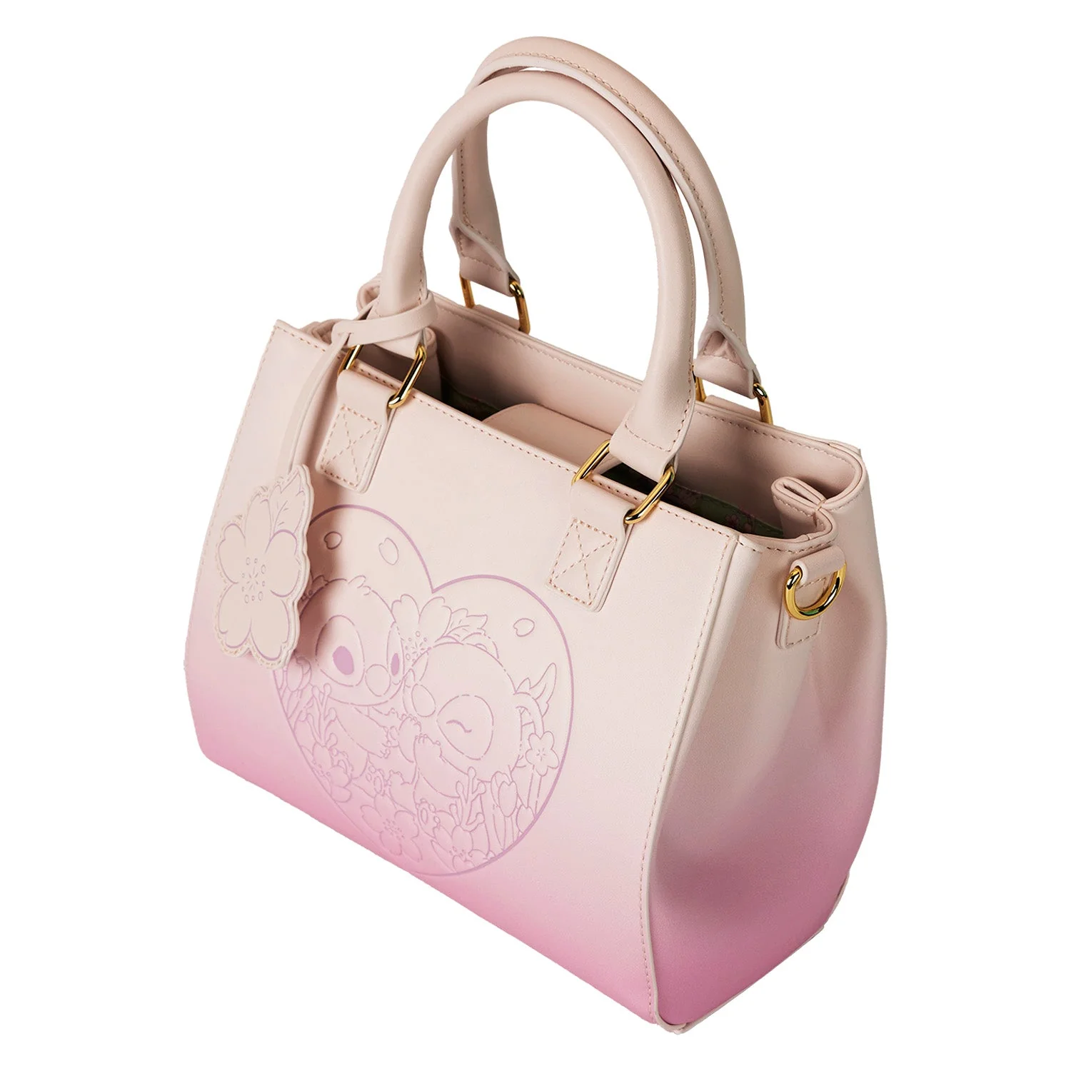 Loungefly x Disney Stitch Cherry Blossom Crossbody Bag - Image 5