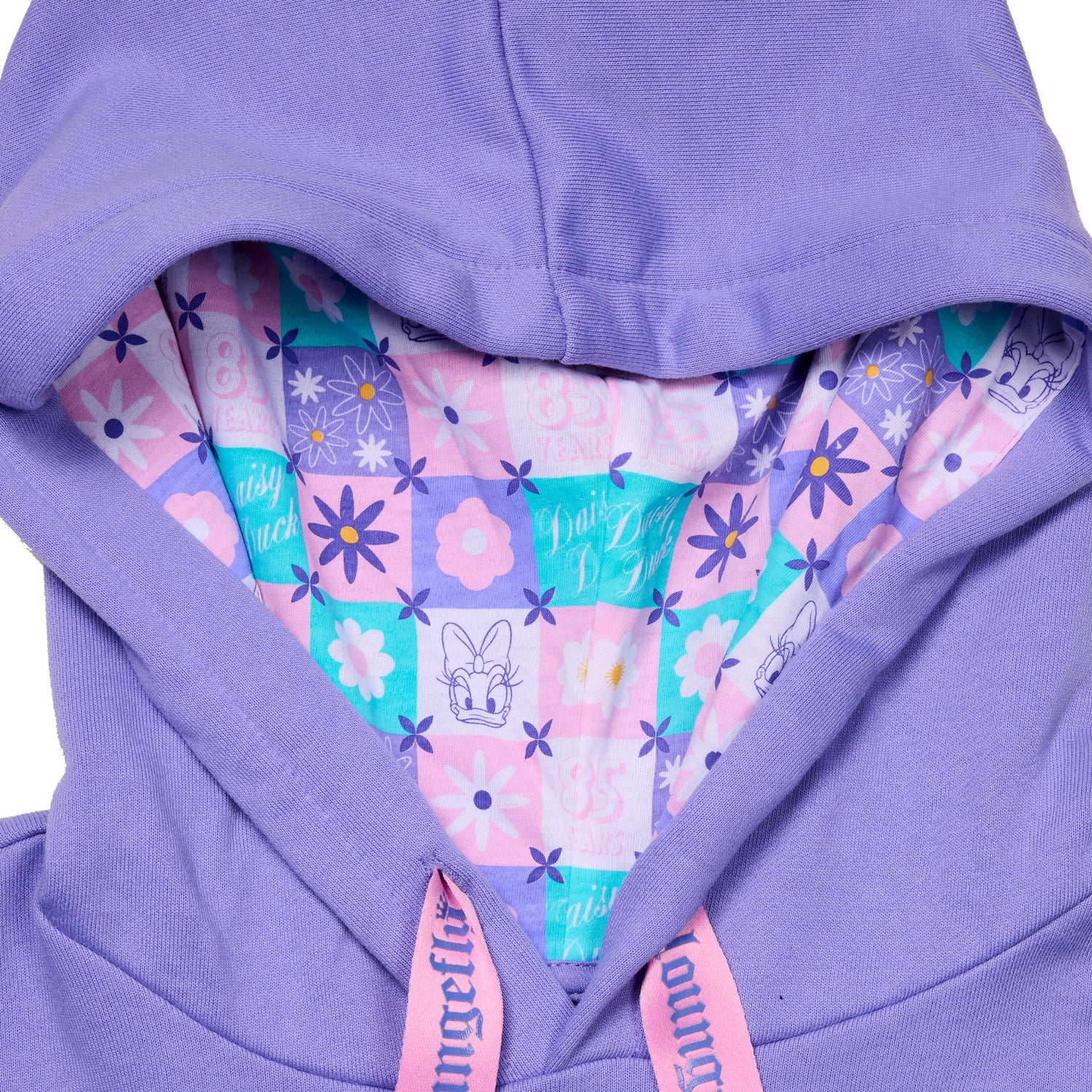 Loungefly x Disney Daisy Duck 85th Anniversary Unisex Hoodie - Image 4