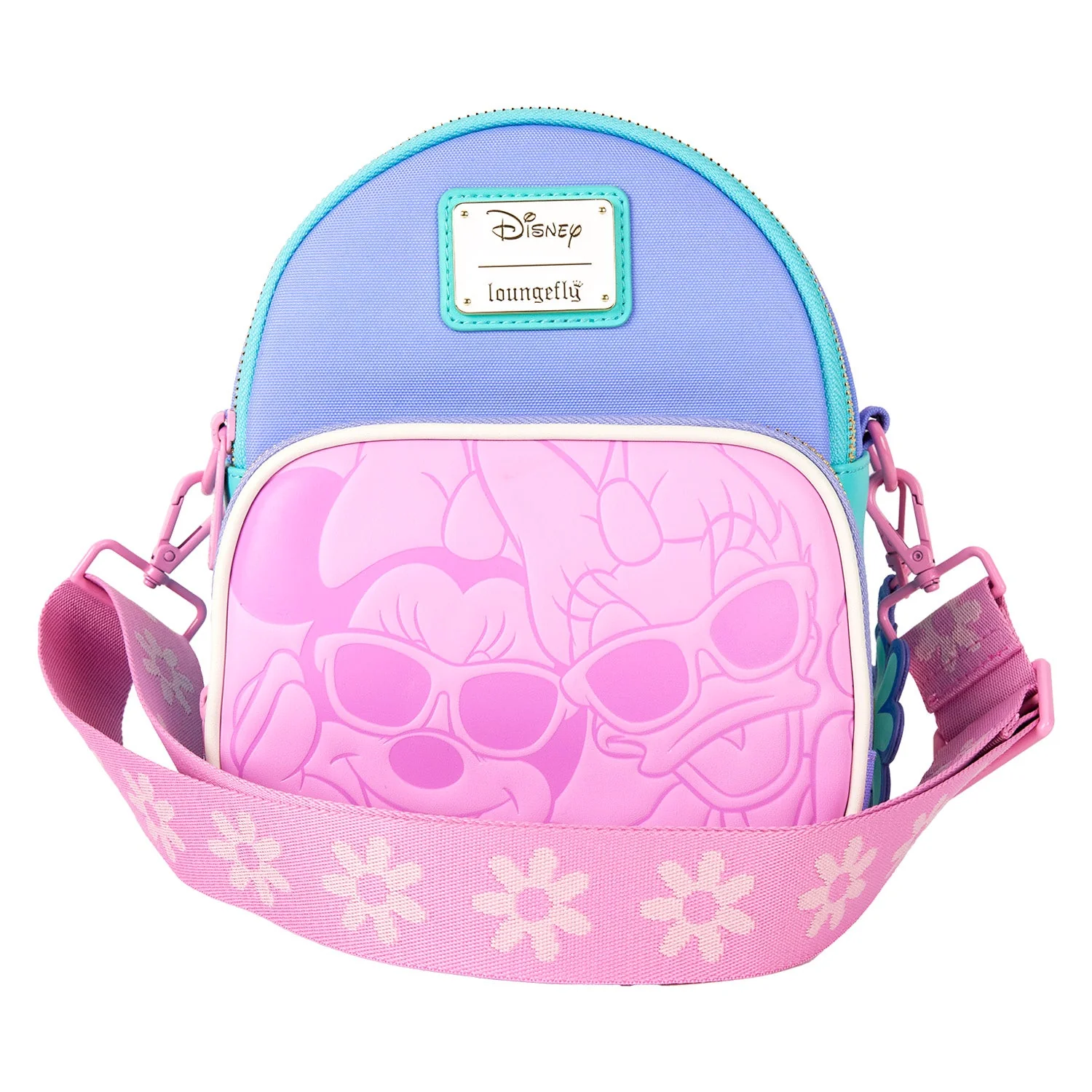 Loungefly x Disney Daisy Duck & Minnie Mouse Mini Convertible Backpack - Image 7