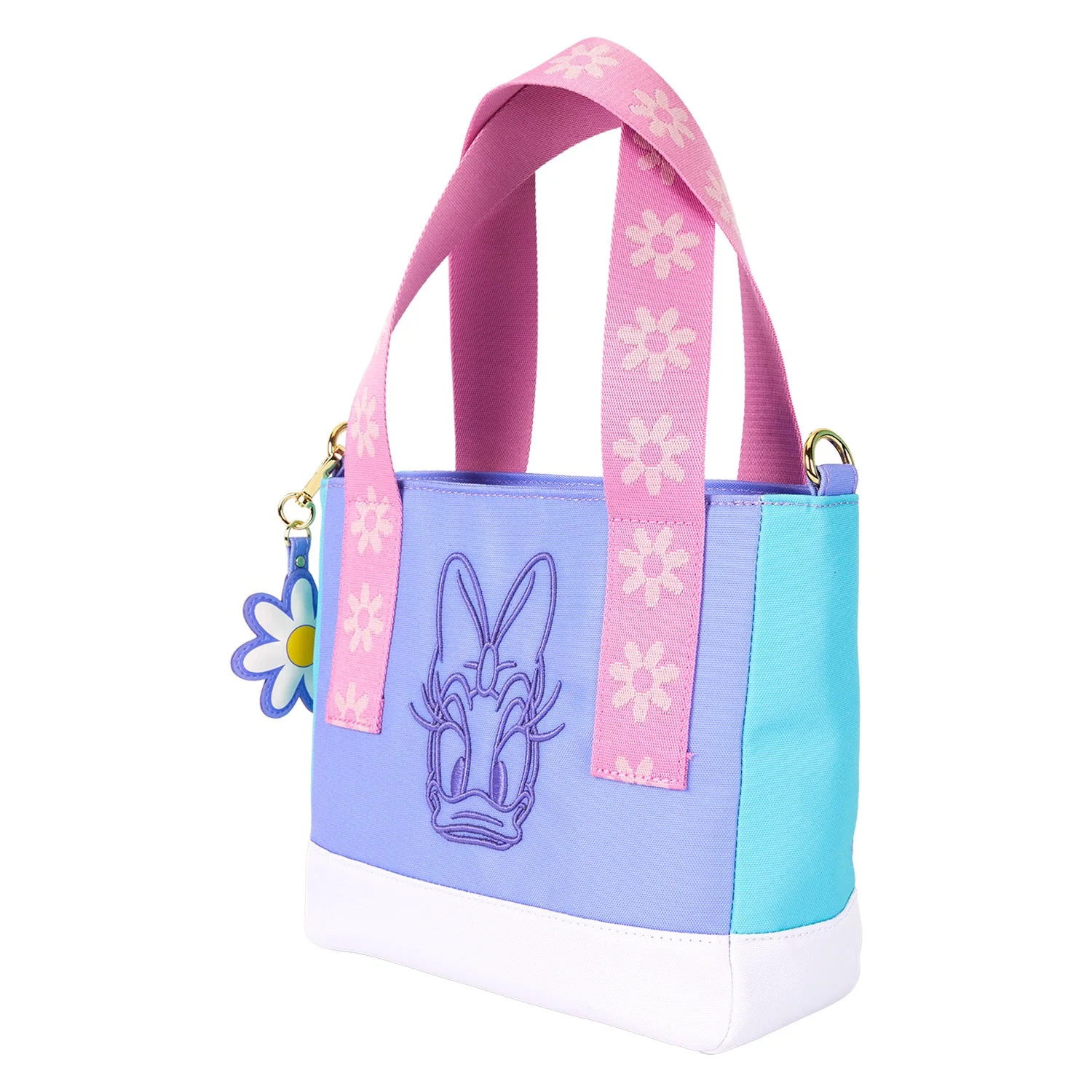 Loungefly x Disney Daisy Duck Nylon Mini Tote Bag - Image 3