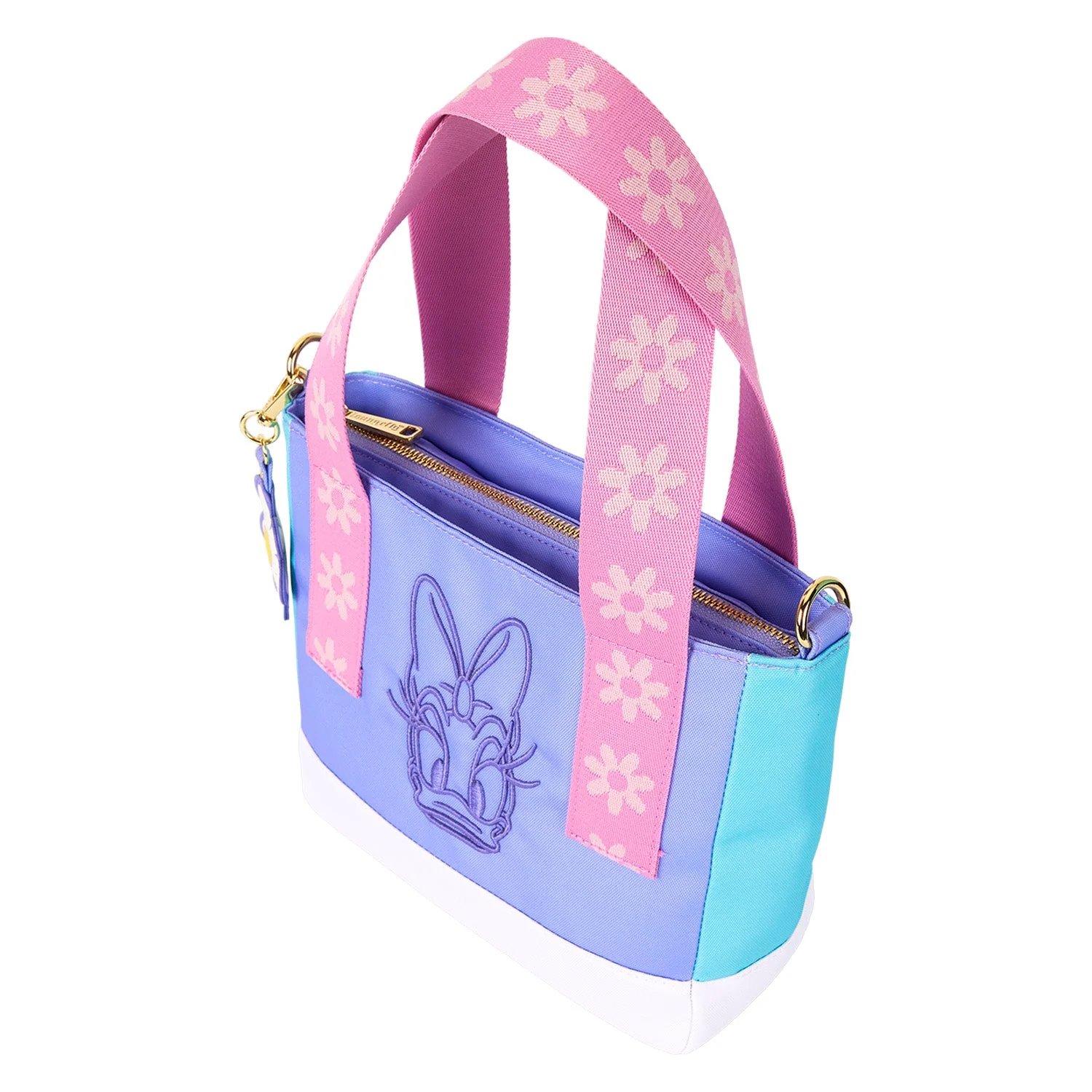 Loungefly x Disney Daisy Duck Nylon Mini Tote Bag - Image 4
