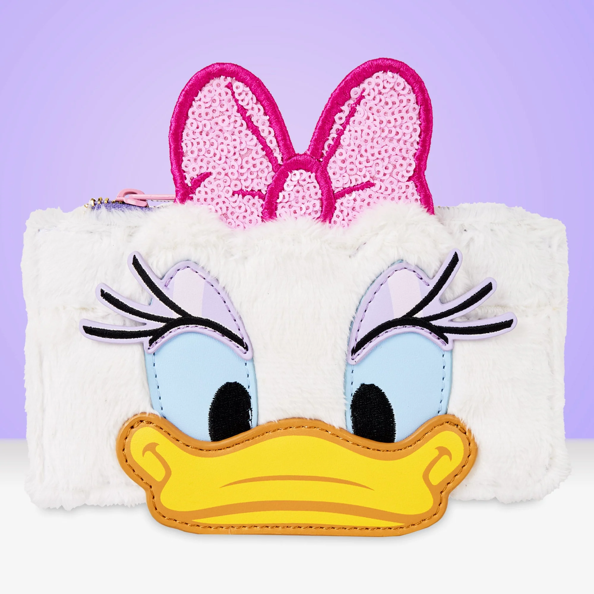 Loungefly x Disney Daisy Duck Plush Card Holder