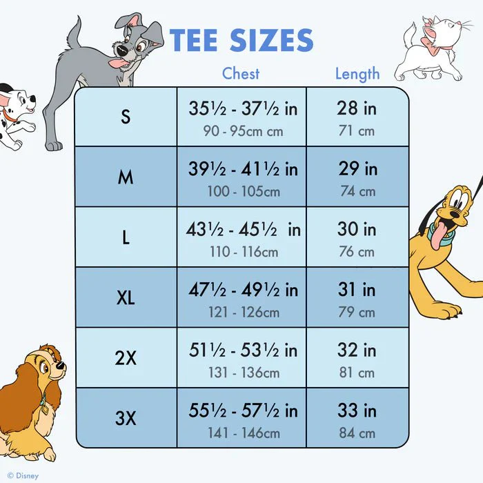 Loungefly x Disney Dogs & Cats Unisex Tee - Image 3