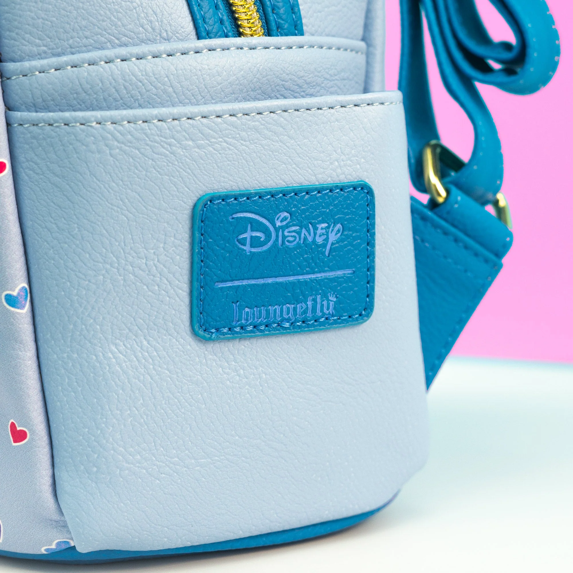 Loungefly x Disney Donald and Daisy Duck Hearts Mini Backpack - Image 3