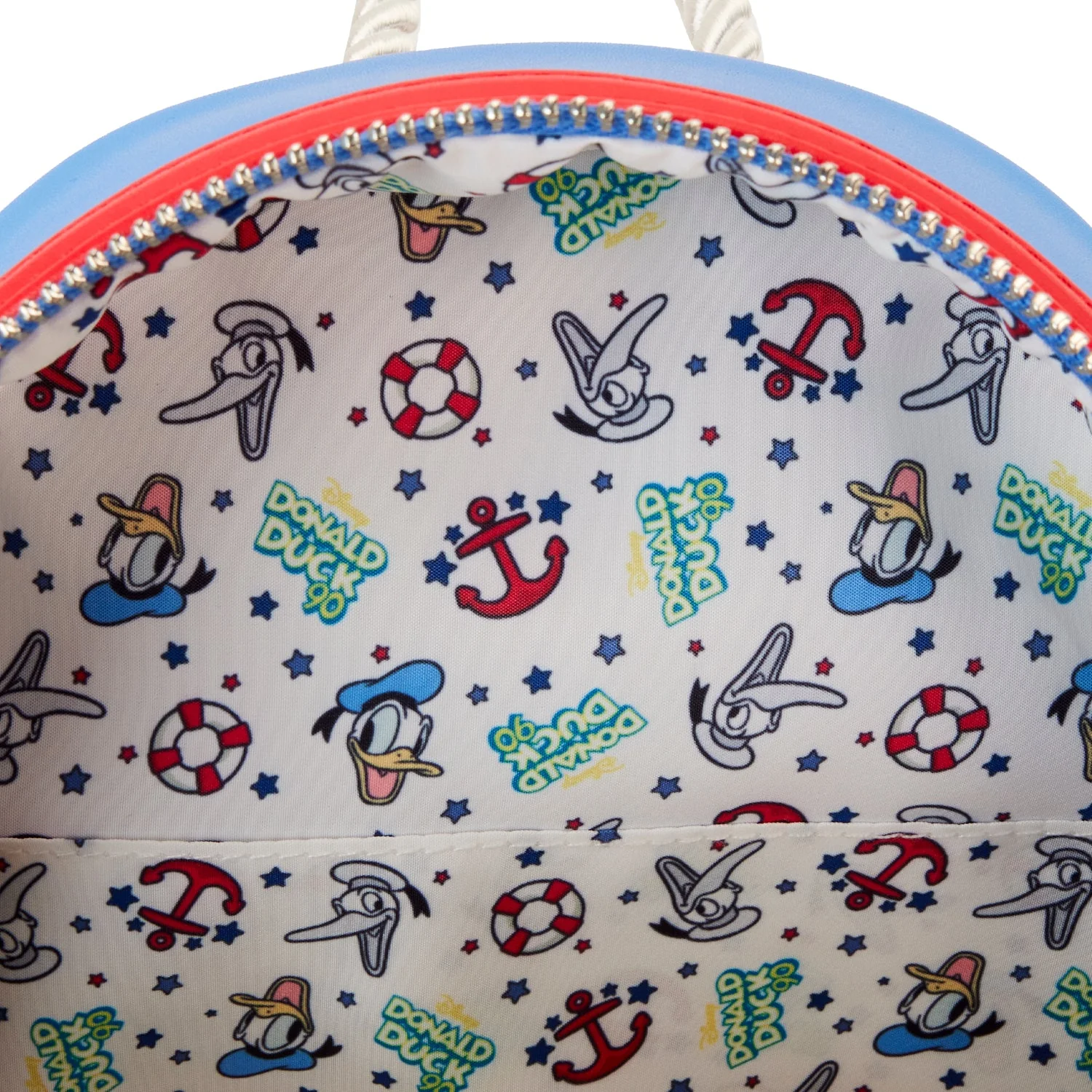 Loungefly x Disney Donald Duck 90th Anniversary Mini Backpack - Image 8