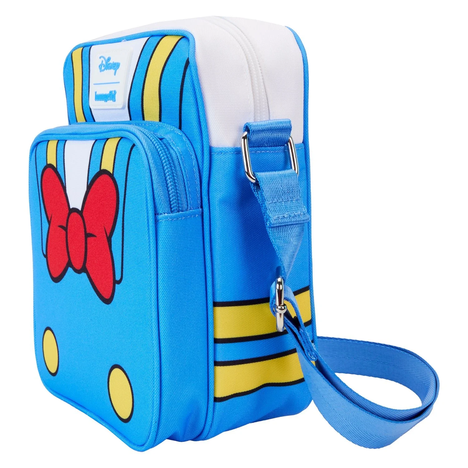 Loungefly x Disney Donald Duck 90th Anniversary Cosplay Nylon Passport Bag - Image 2