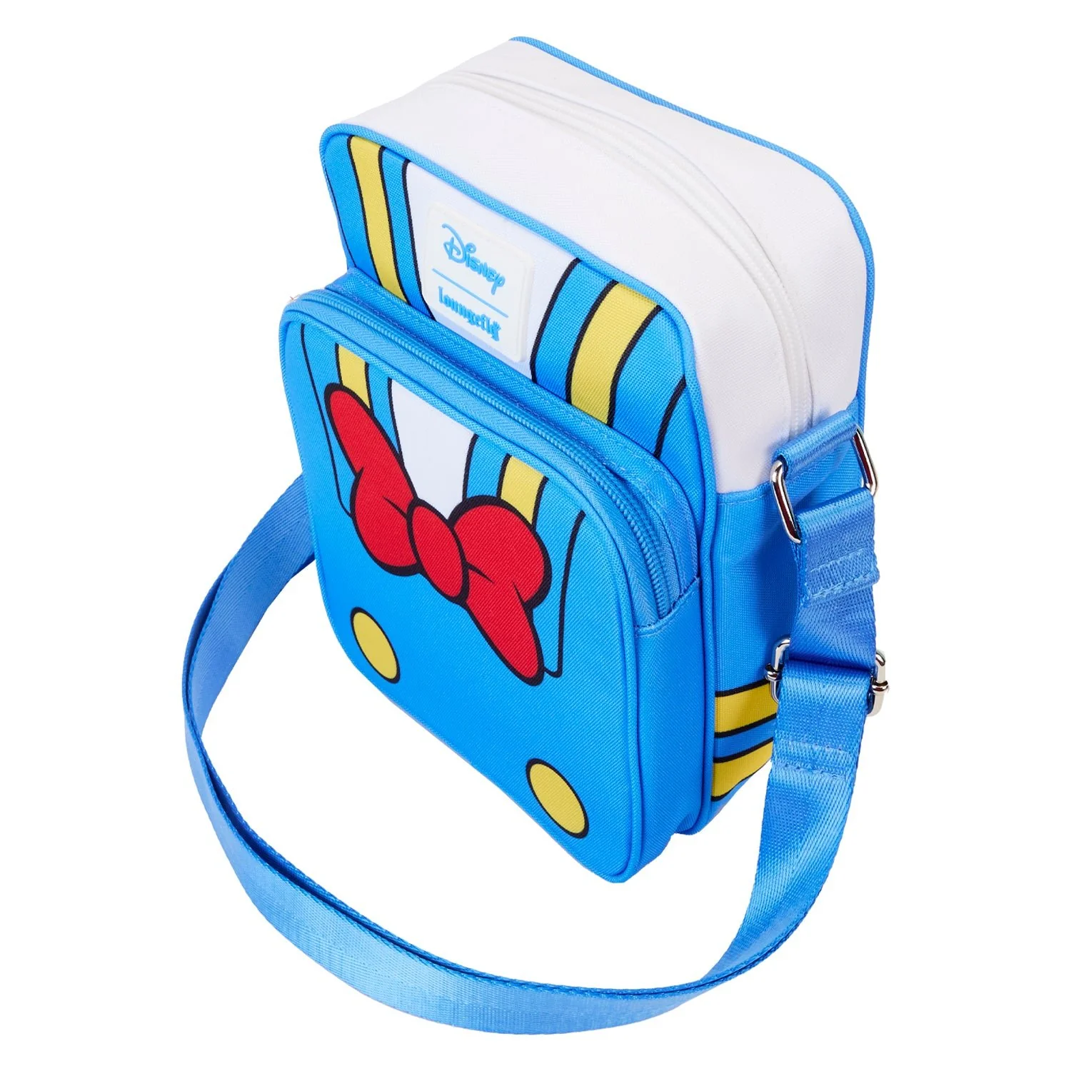 Loungefly x Disney Donald Duck 90th Anniversary Cosplay Nylon Passport Bag - Image 3