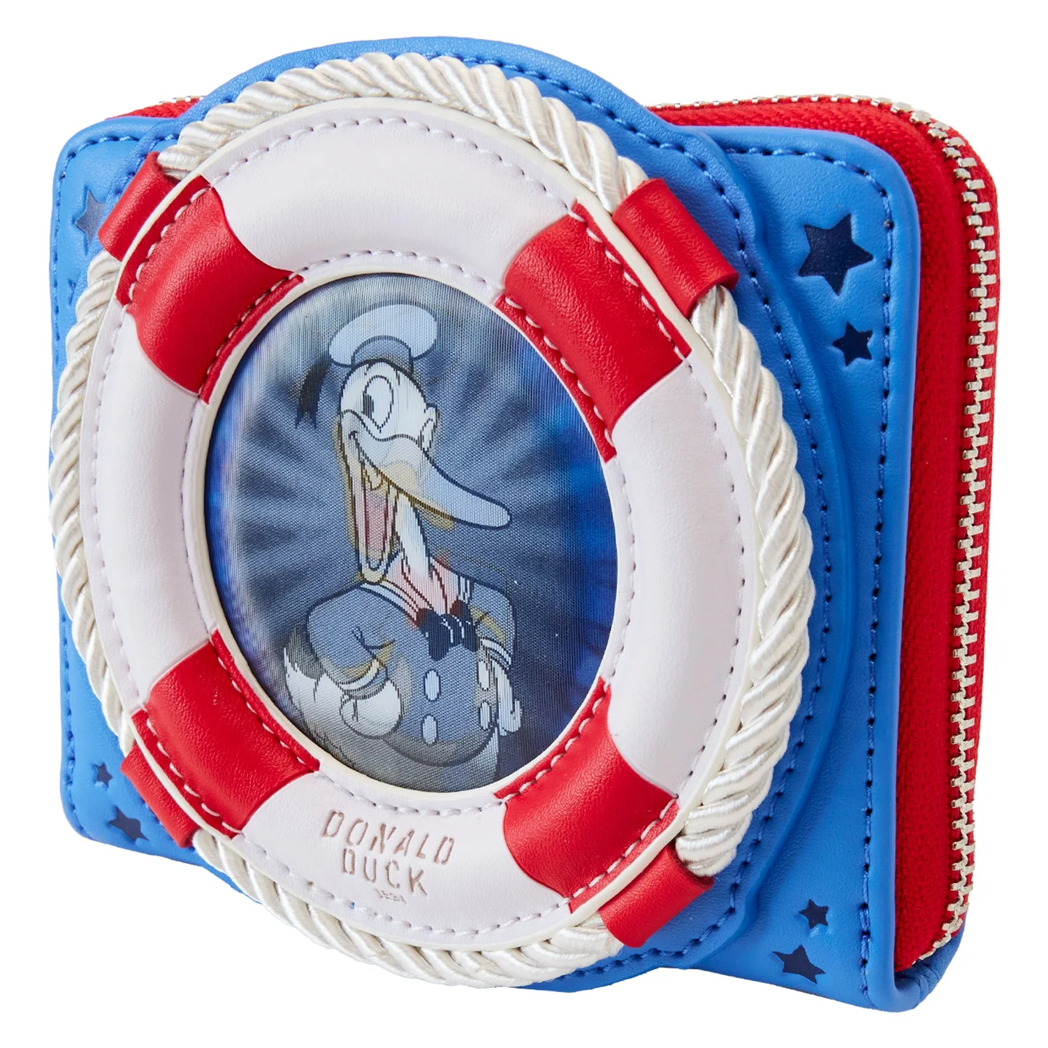 Loungefly x Disney Donald Duck 90th Anniversary Zip Around Wallet - Image 2
