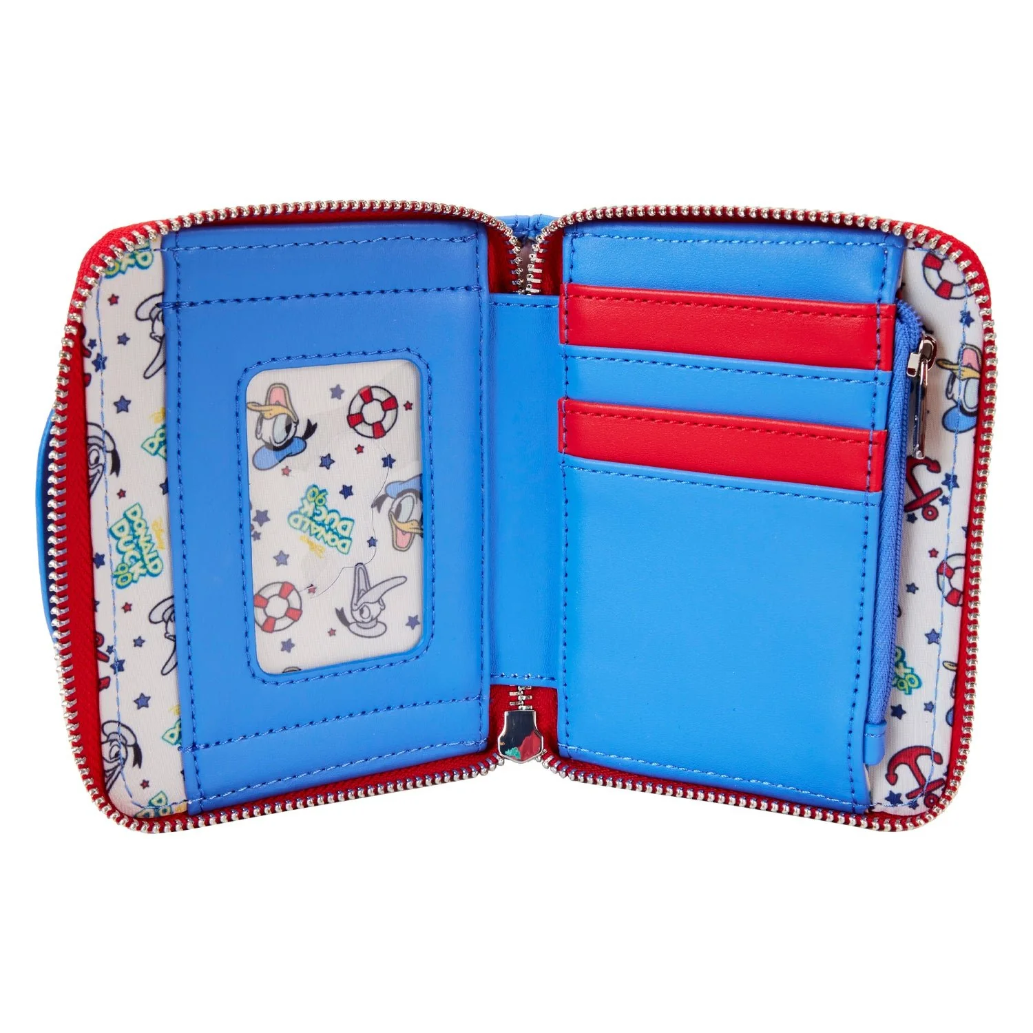 Loungefly x Disney Donald Duck 90th Anniversary Zip Around Wallet - Image 5