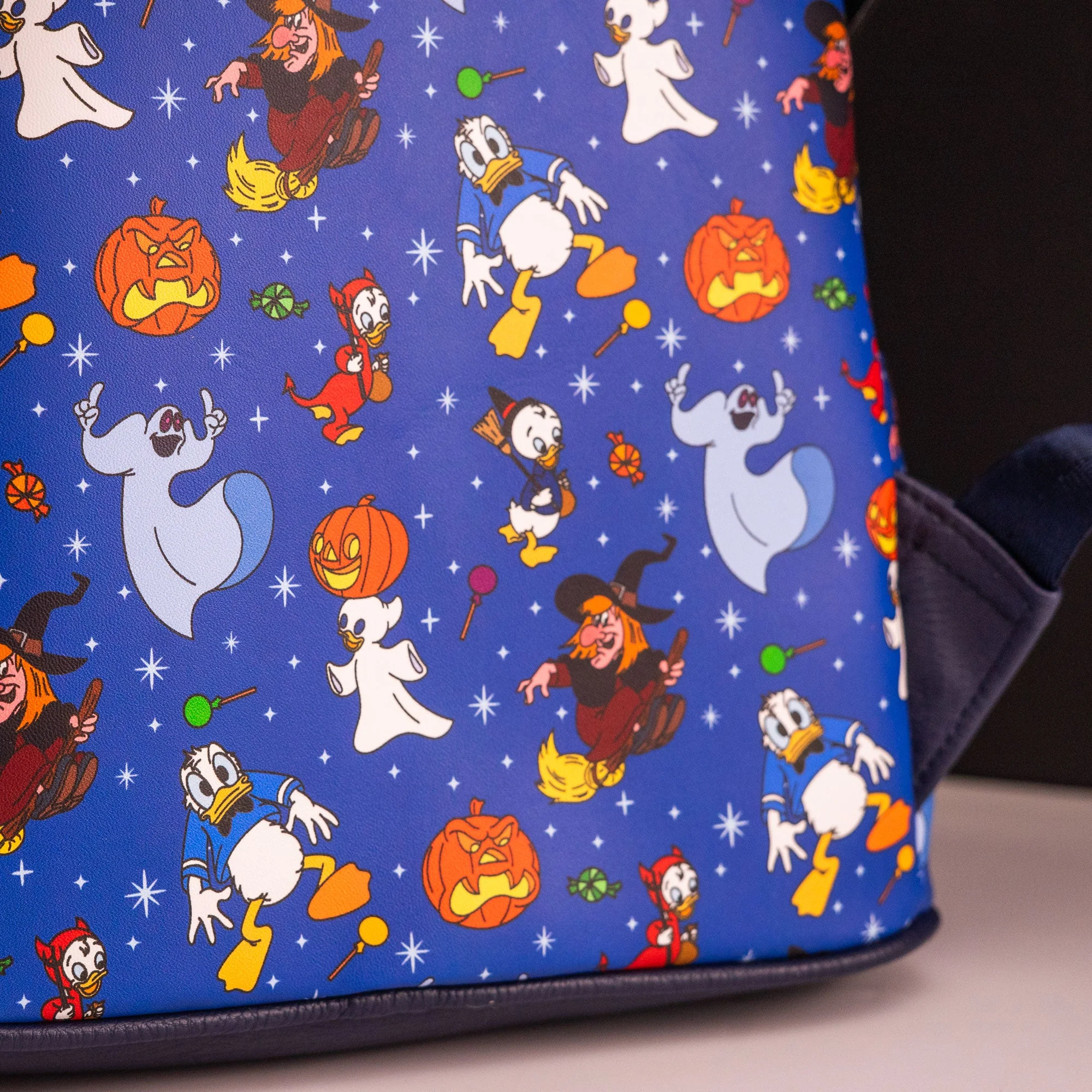 Loungefly x Disney Donald Duck Trick or Treat Halloween Print Mini Backpack - Image 4