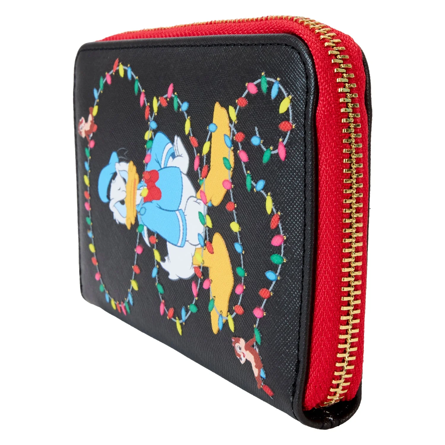 Loungefly x Disney Donald Wrapped In Lights Zip Around Wallet - Image 2