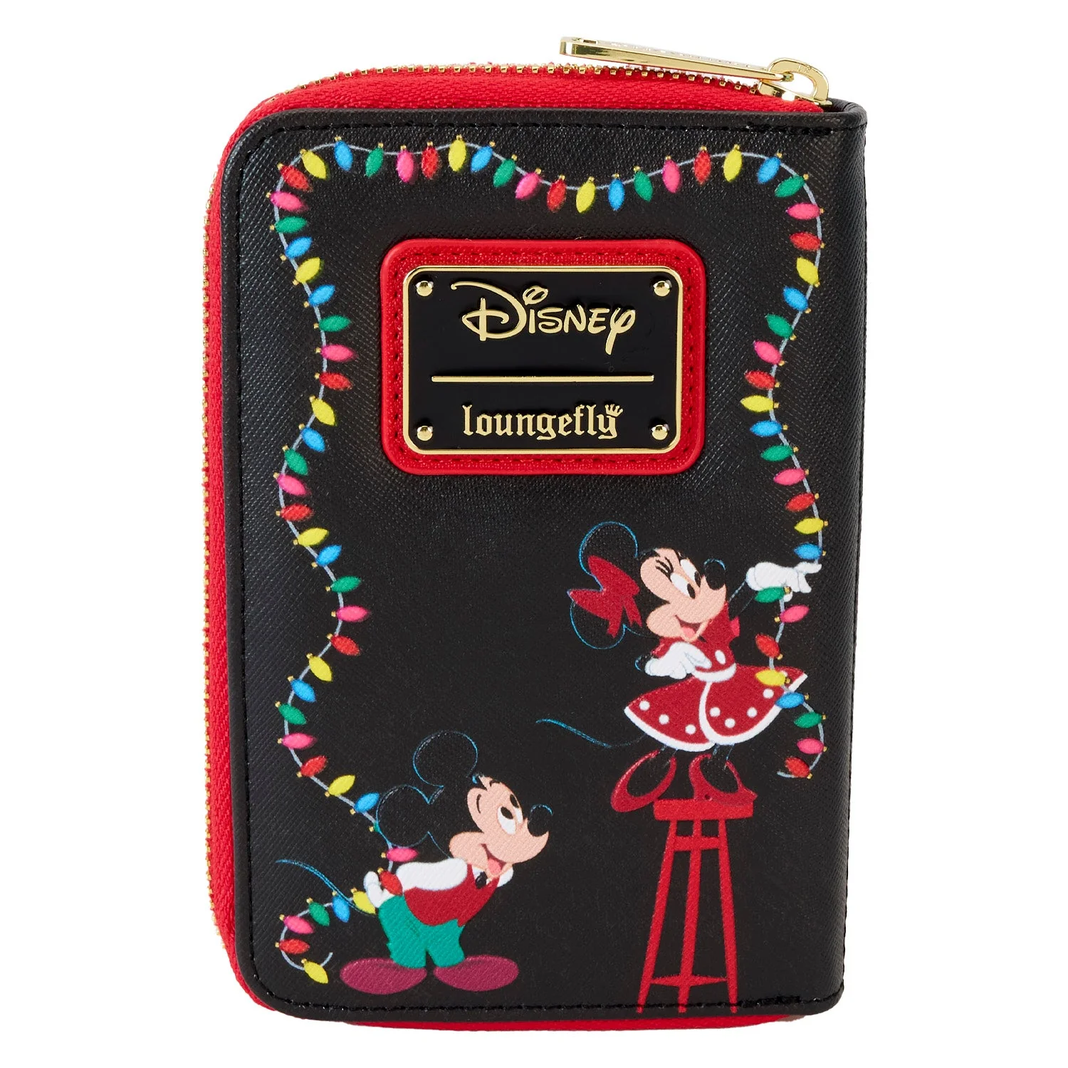 Loungefly x Disney Donald Wrapped In Lights Zip Around Wallet - Image 3